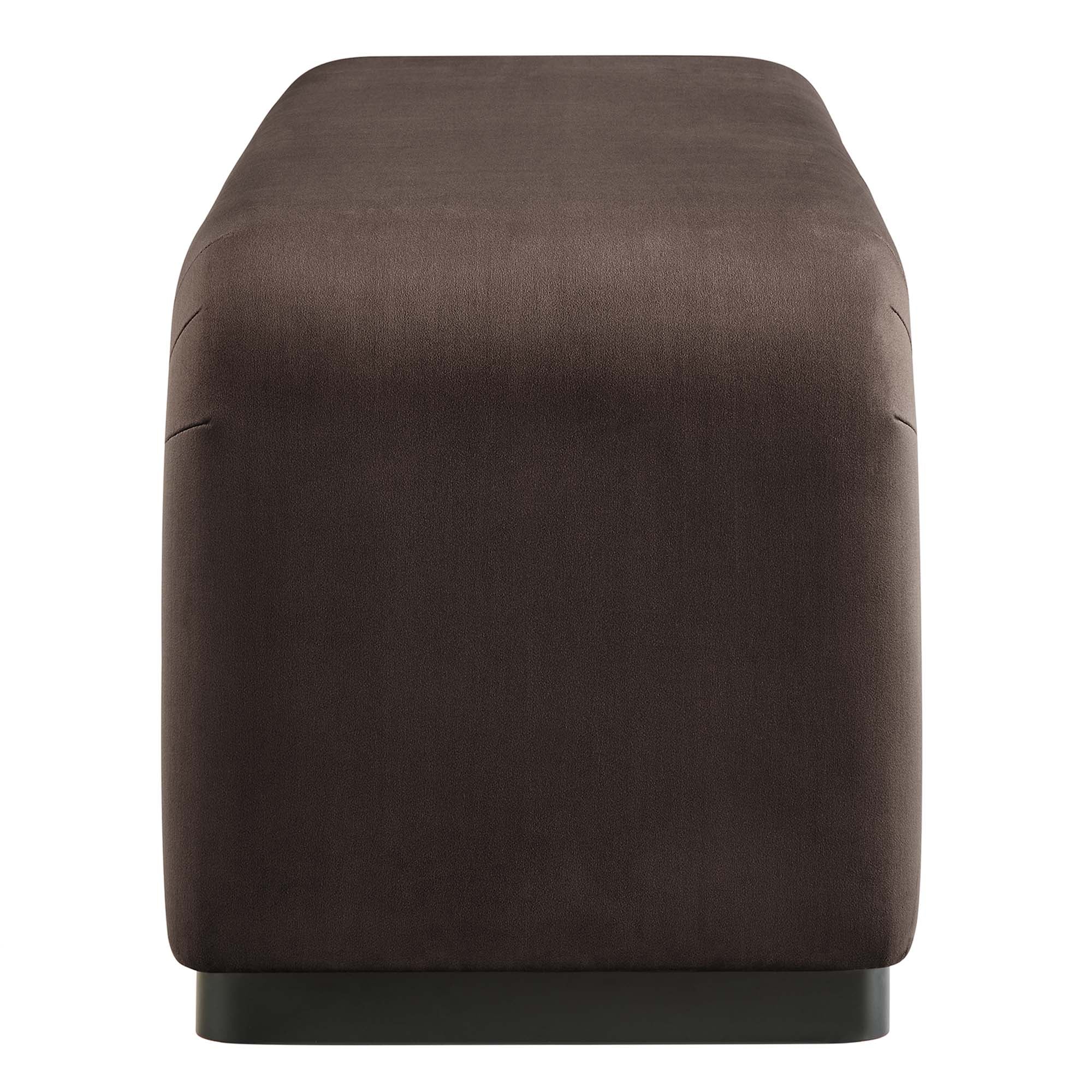 Koda Performance Velvet Waterfall Long Bench by Modway - Image 31