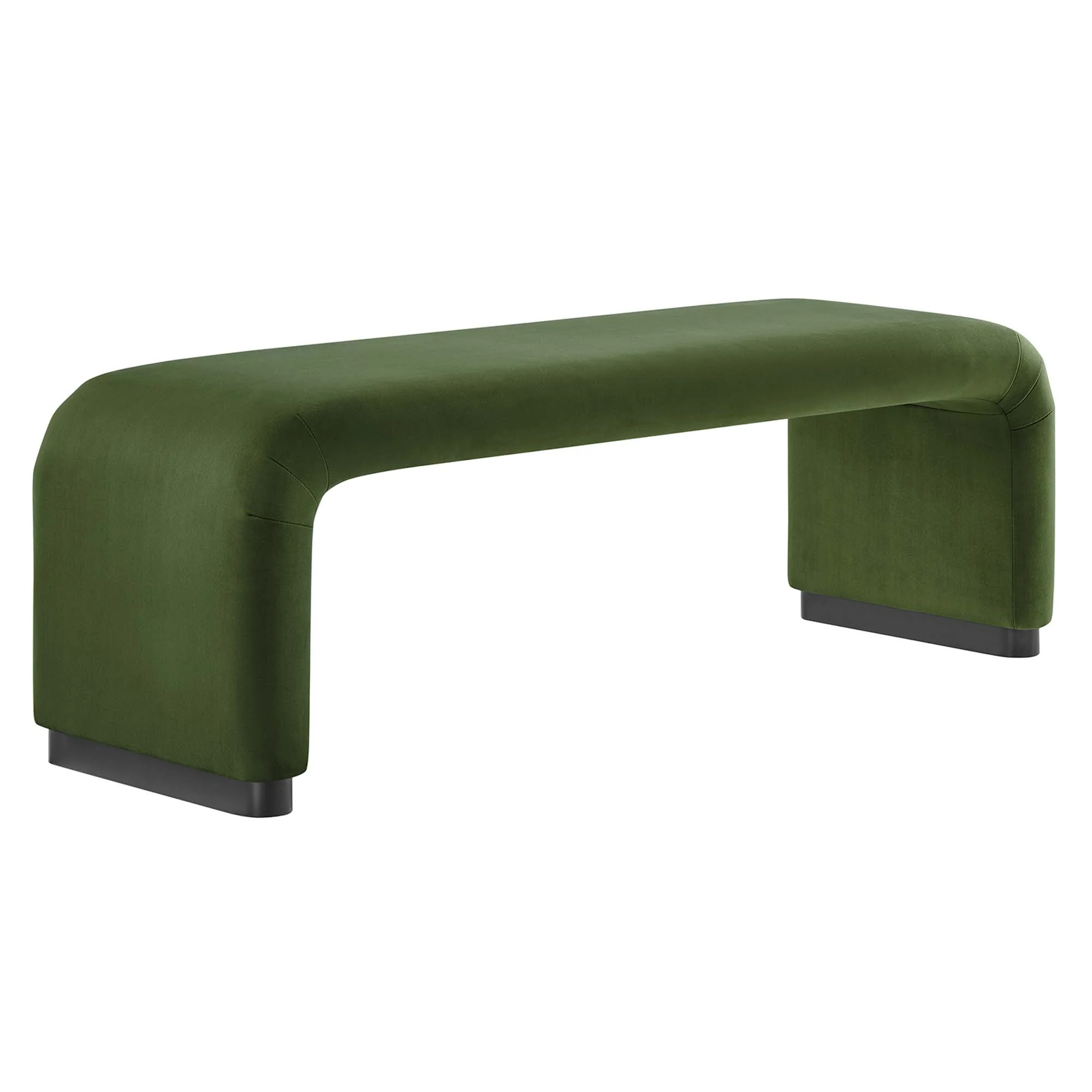 Koda Performance Velvet Waterfall Long Bench by Modway - Image 47