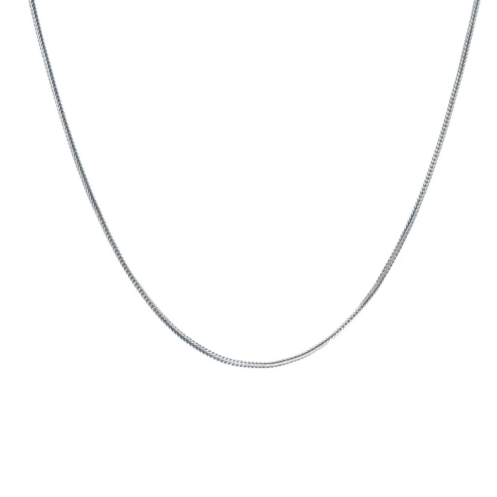 Konstantino Sterling Silver Woven Chain 18" Necklace, 4.0 grams - Image 3