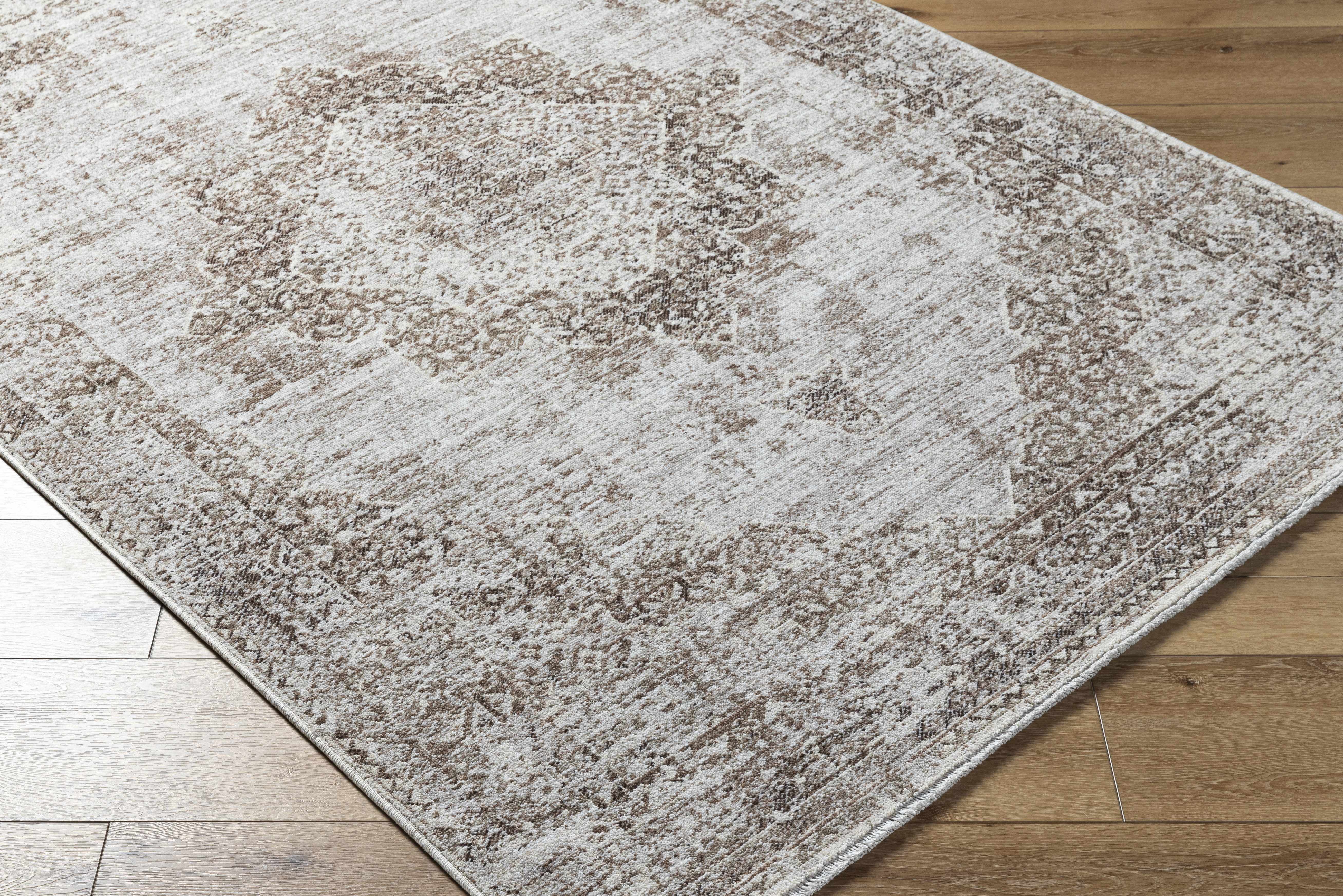 Kosta Beige Medallion Area Rug - Clearance - Image 5