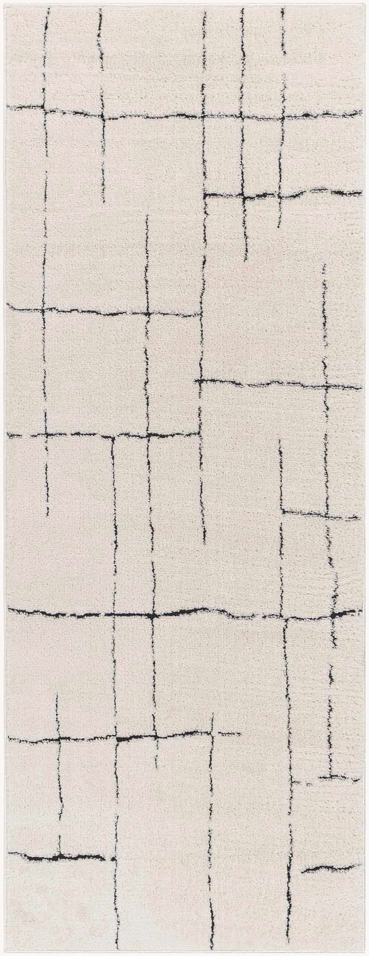 Koume Beige Maze Area Rug - Image 10