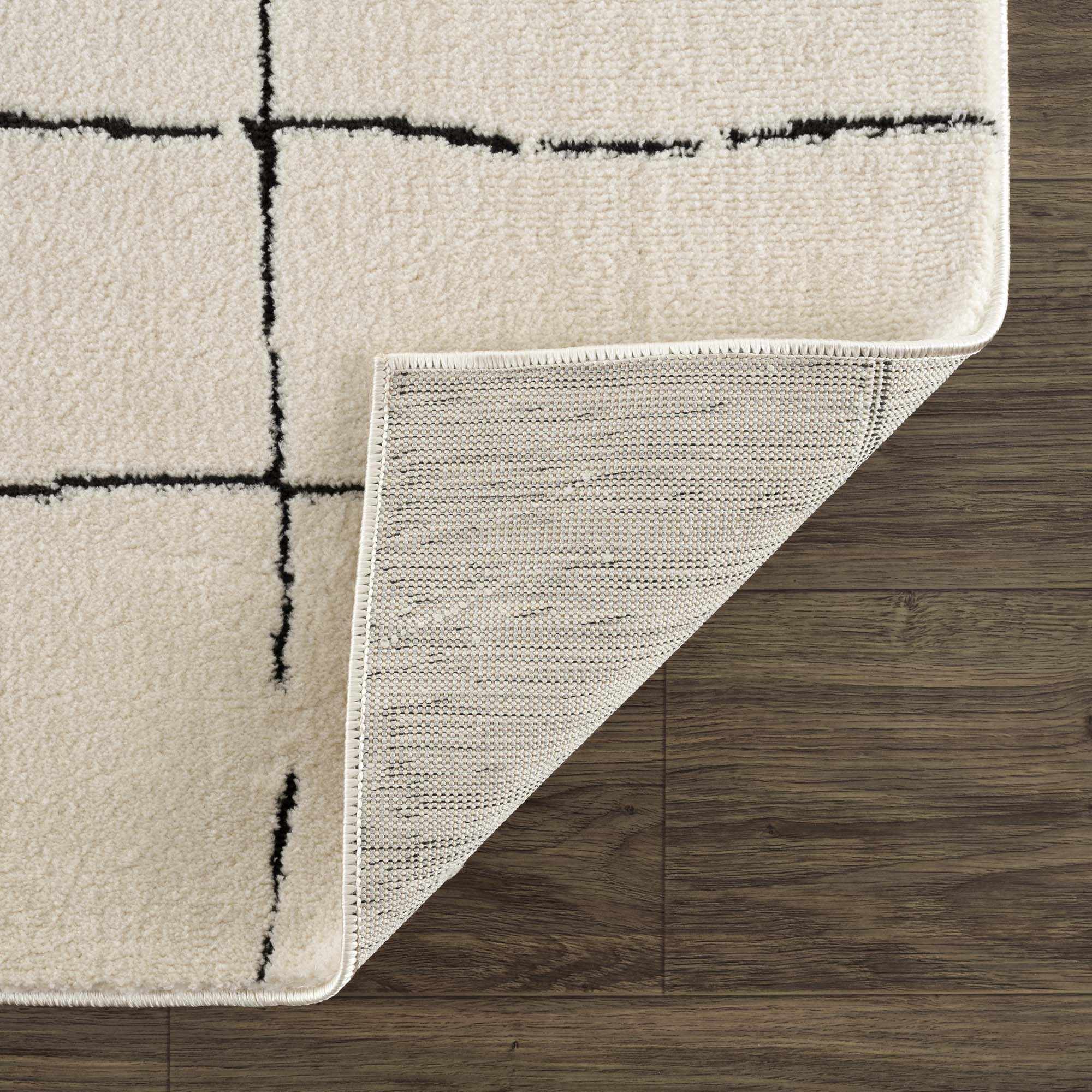 Koume Beige Maze Area Rug - Image 5