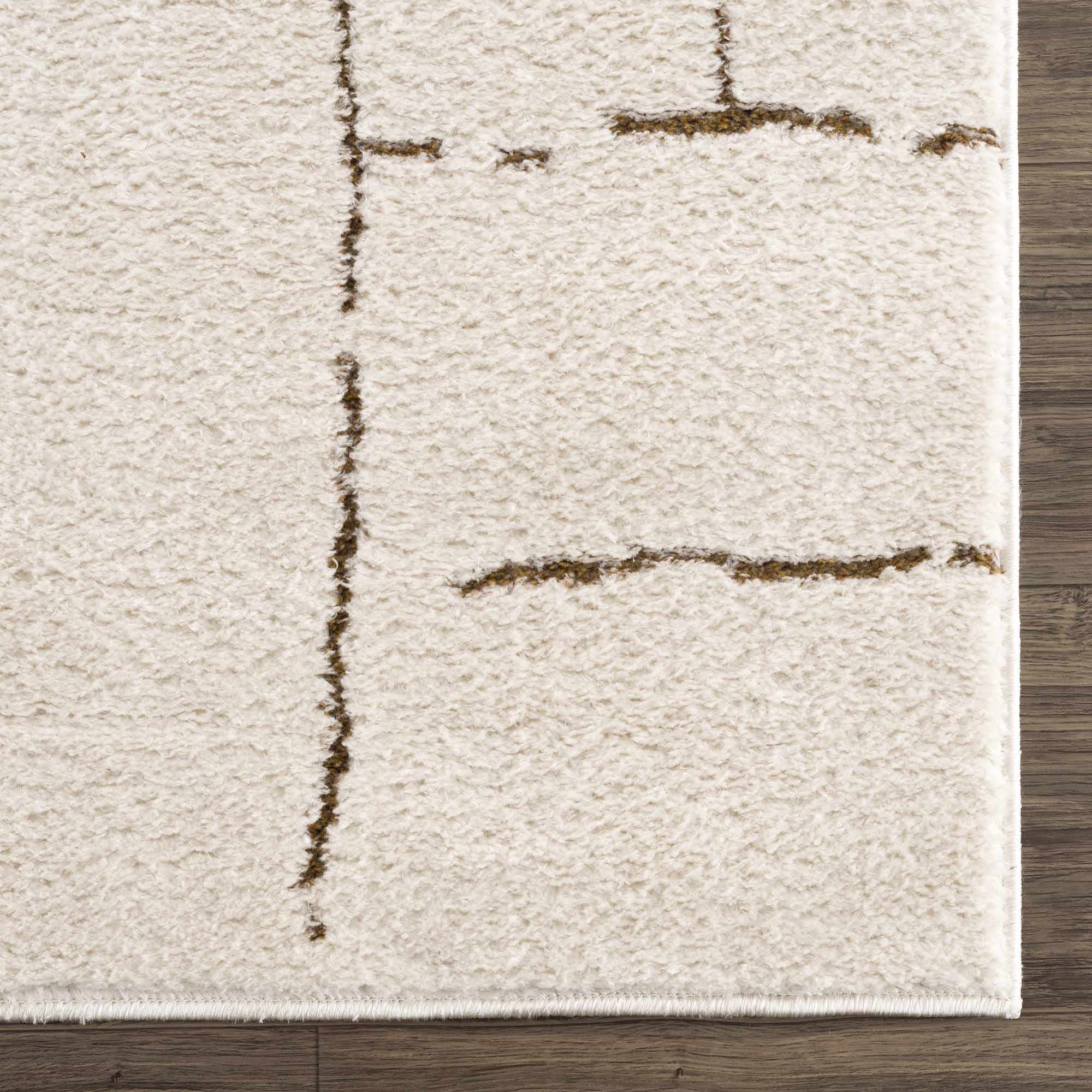 Koume Ivory & Brown Area Rug - Image 9