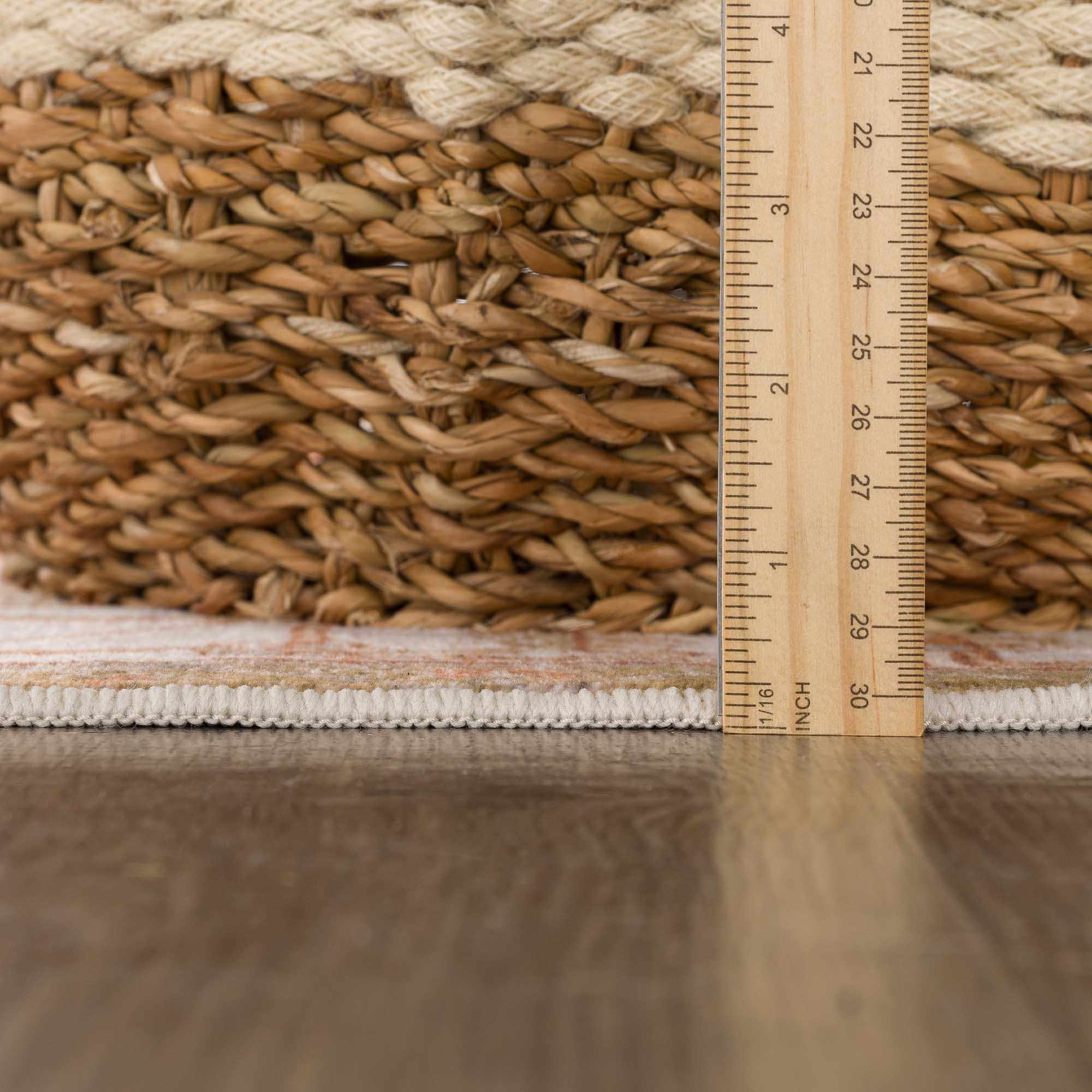Kullar Orange Washable Area Rug - Image 8