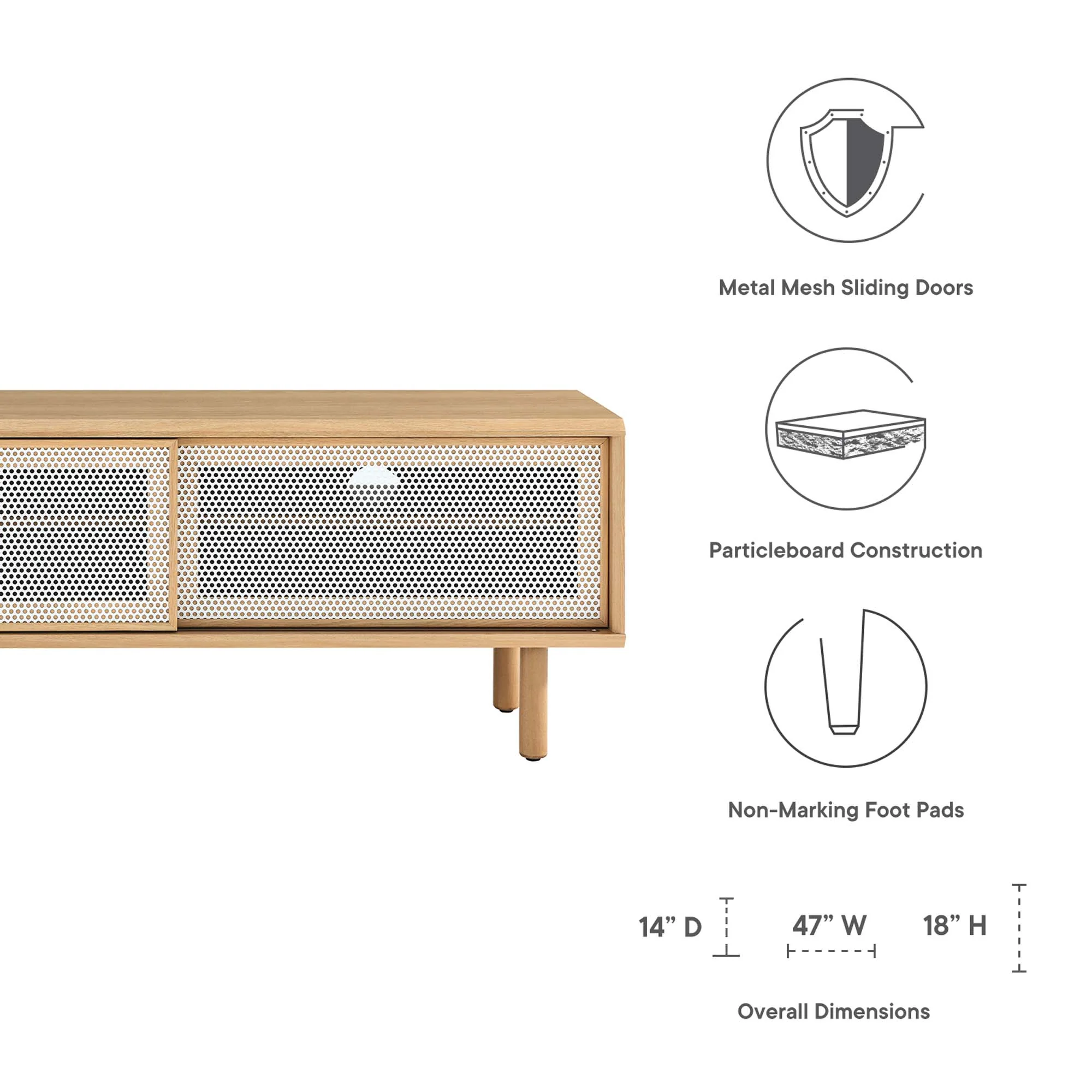 Kurtis 47" TV Stand by Modway - Image 19