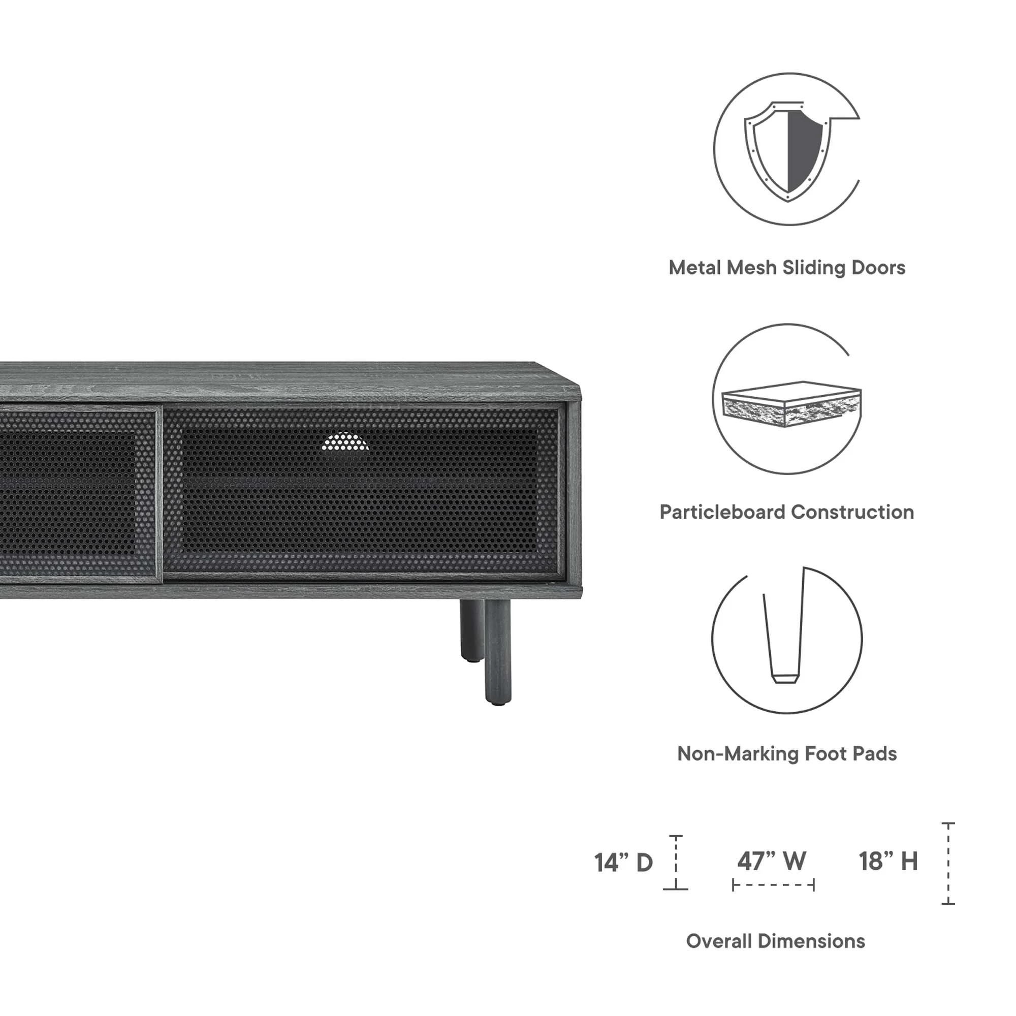 Kurtis 47" TV Stand by Modway - Image 2