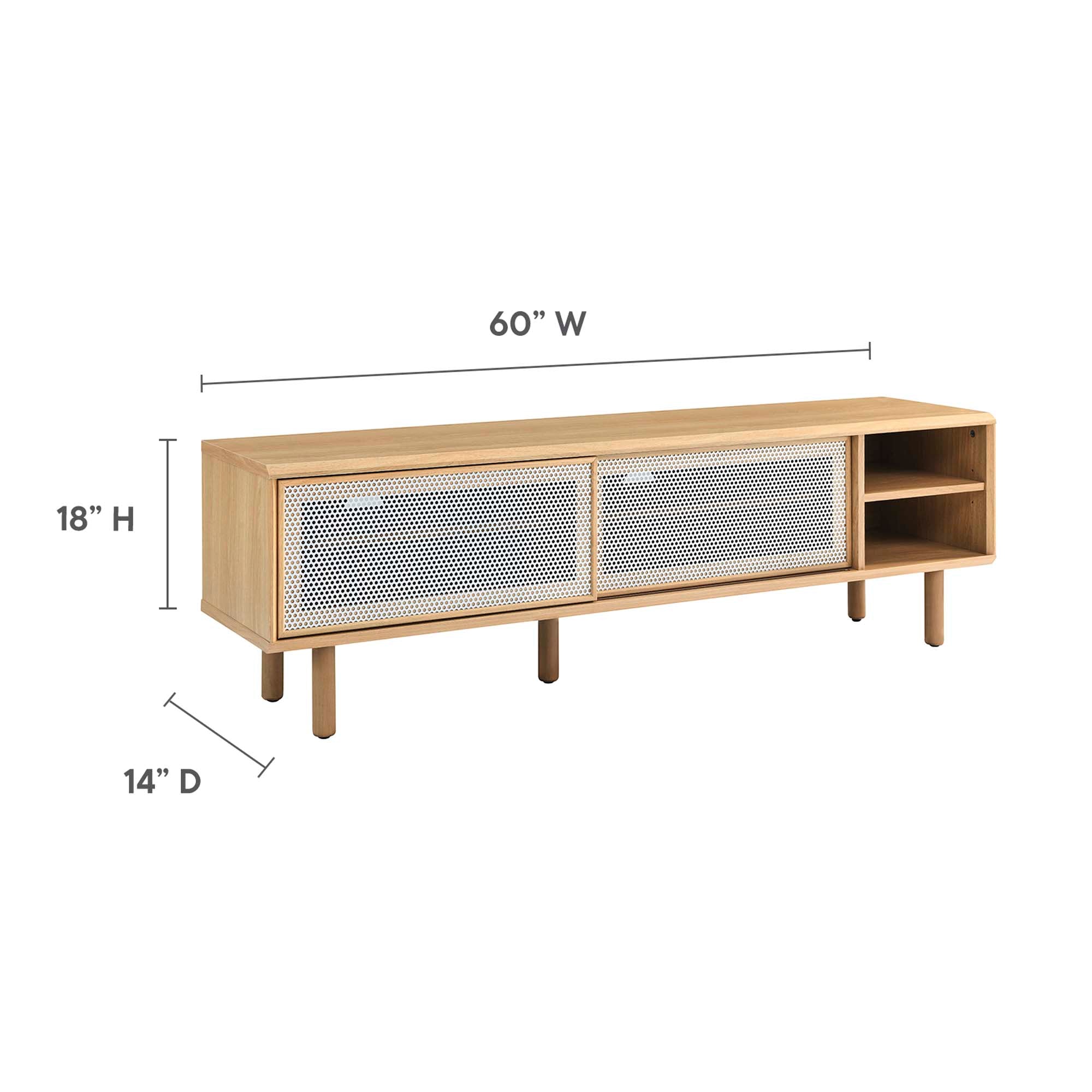 Kurtis 60" TV Stand by Modway - Image 17