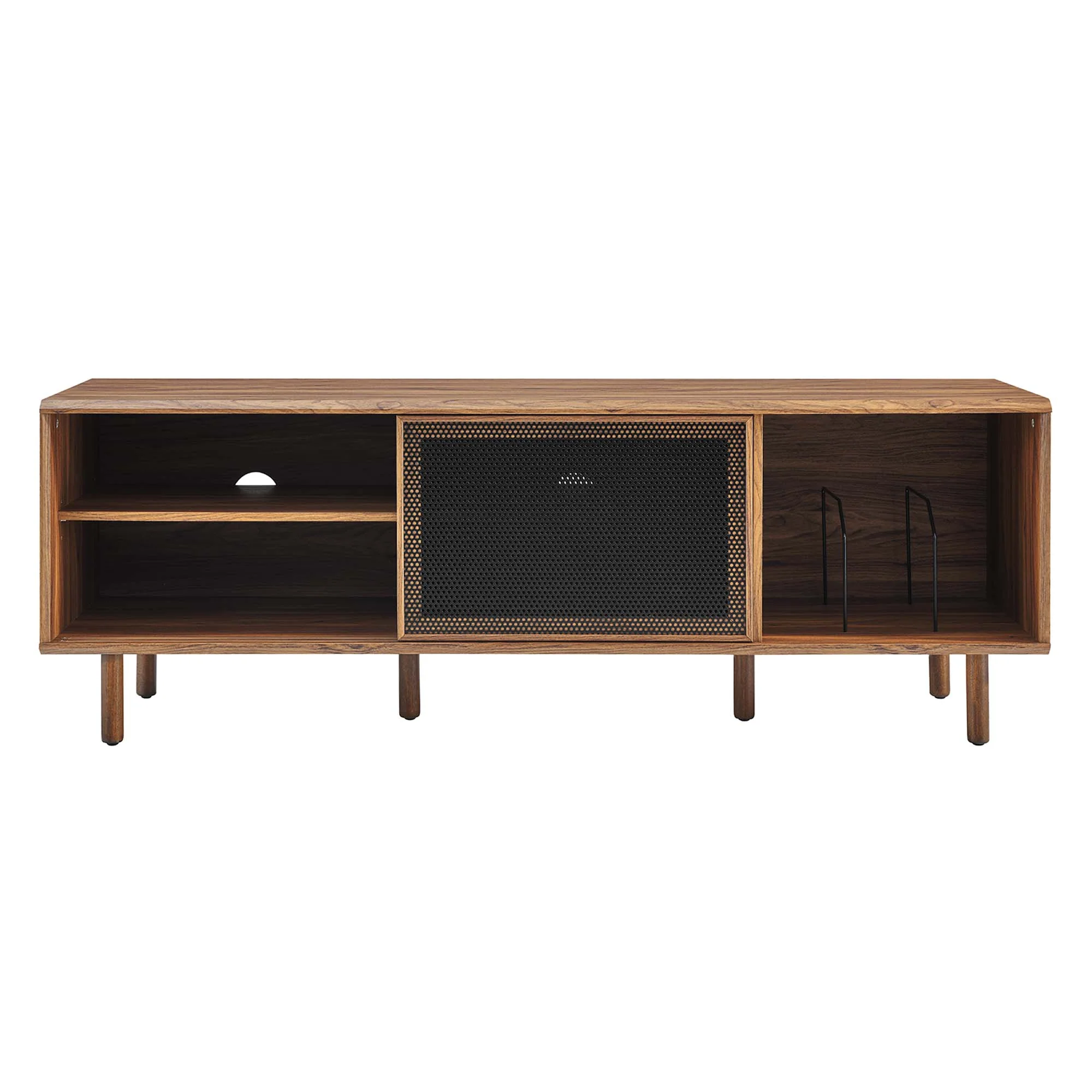 Kurtis 67" TV and Vinyl Record Stand by Modway - Image 11