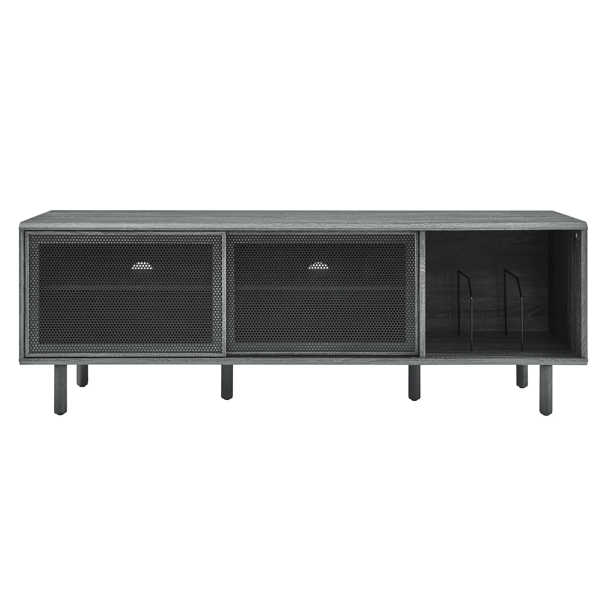 Kurtis 67" TV and Vinyl Record Stand by Modway - Image 12
