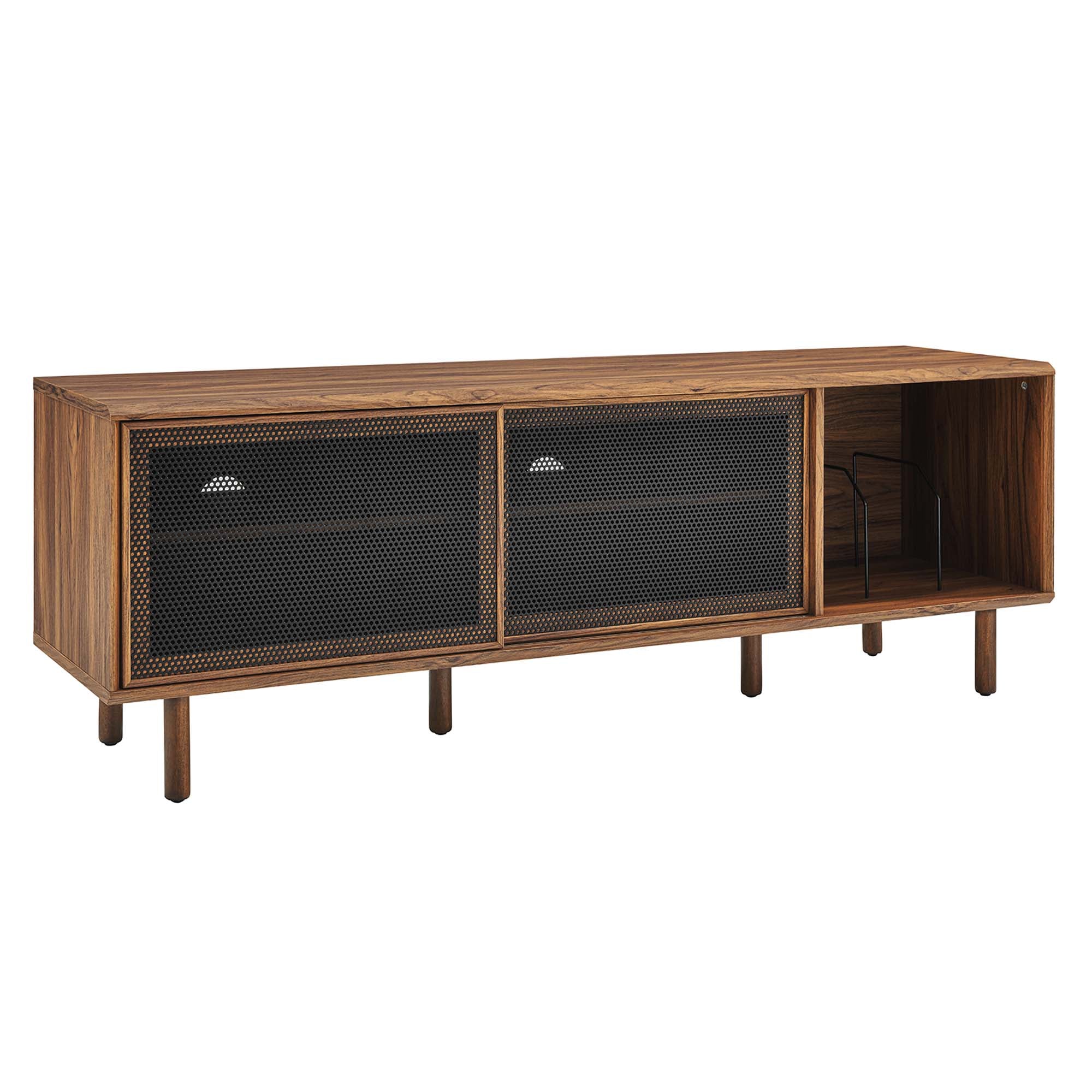 Kurtis 67" TV and Vinyl Record Stand by Modway - Image 21