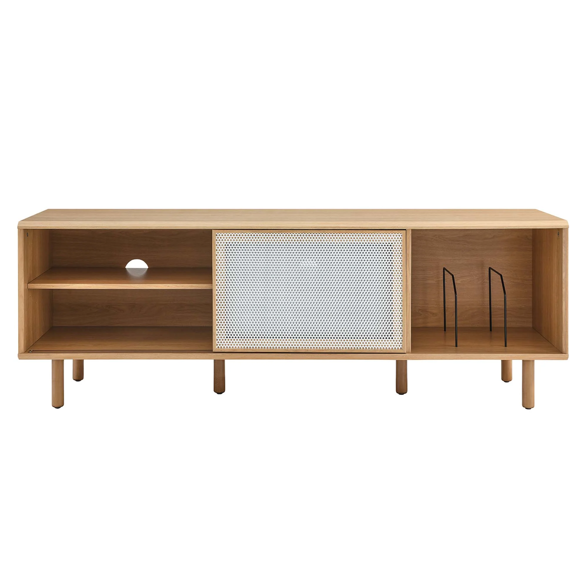 Kurtis 67" TV and Vinyl Record Stand by Modway - Image 6