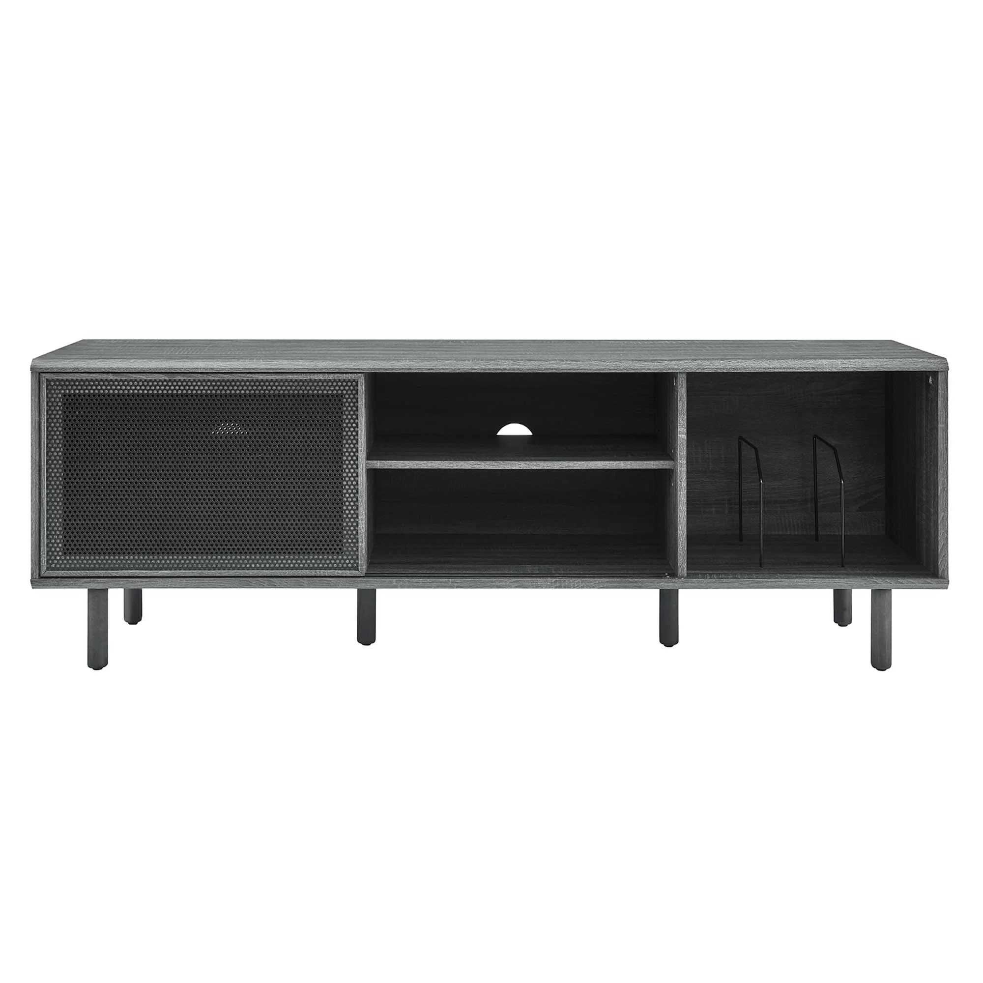 Kurtis 67" TV and Vinyl Record Stand by Modway - Image 8