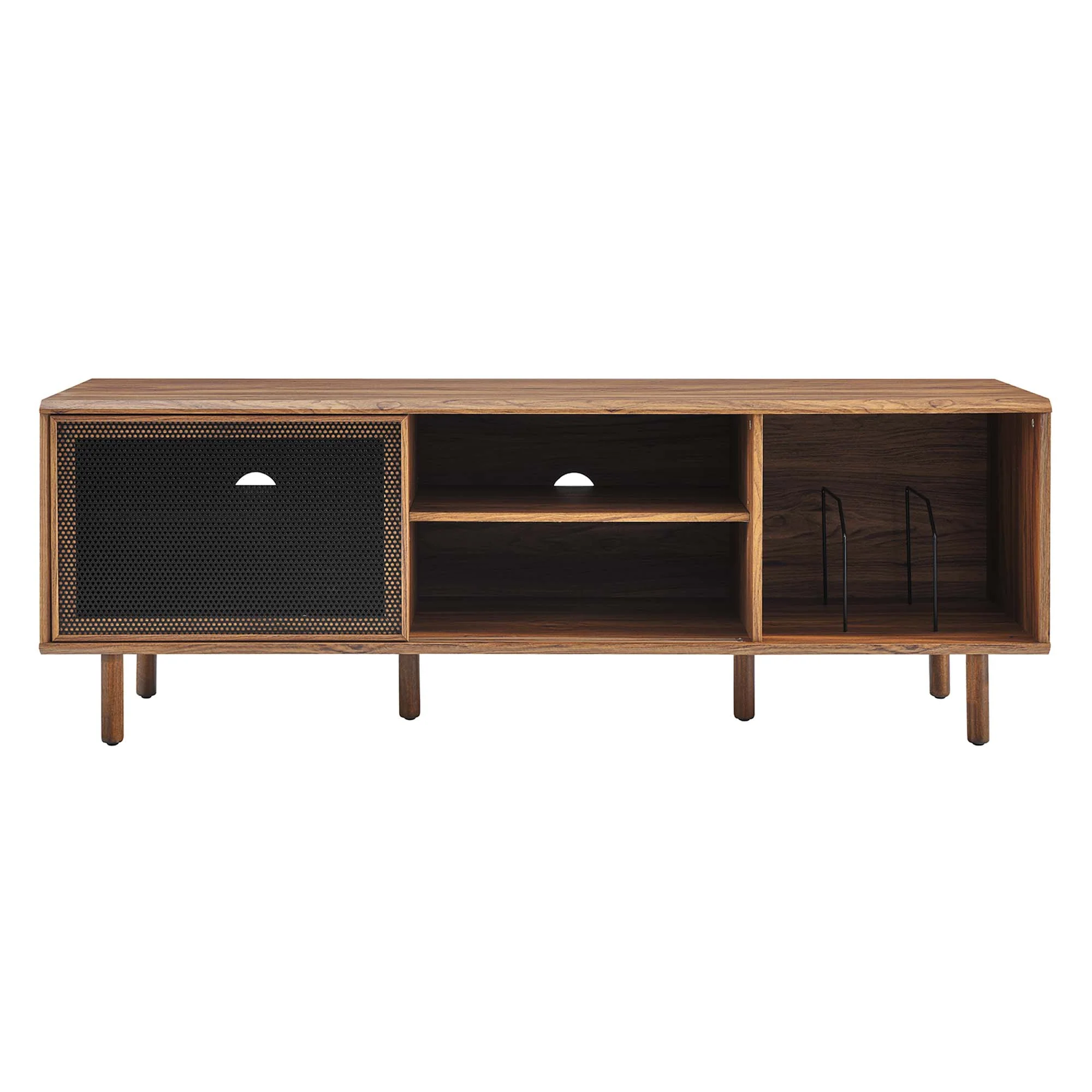 Kurtis 67" TV and Vinyl Record Stand by Modway - Image 9