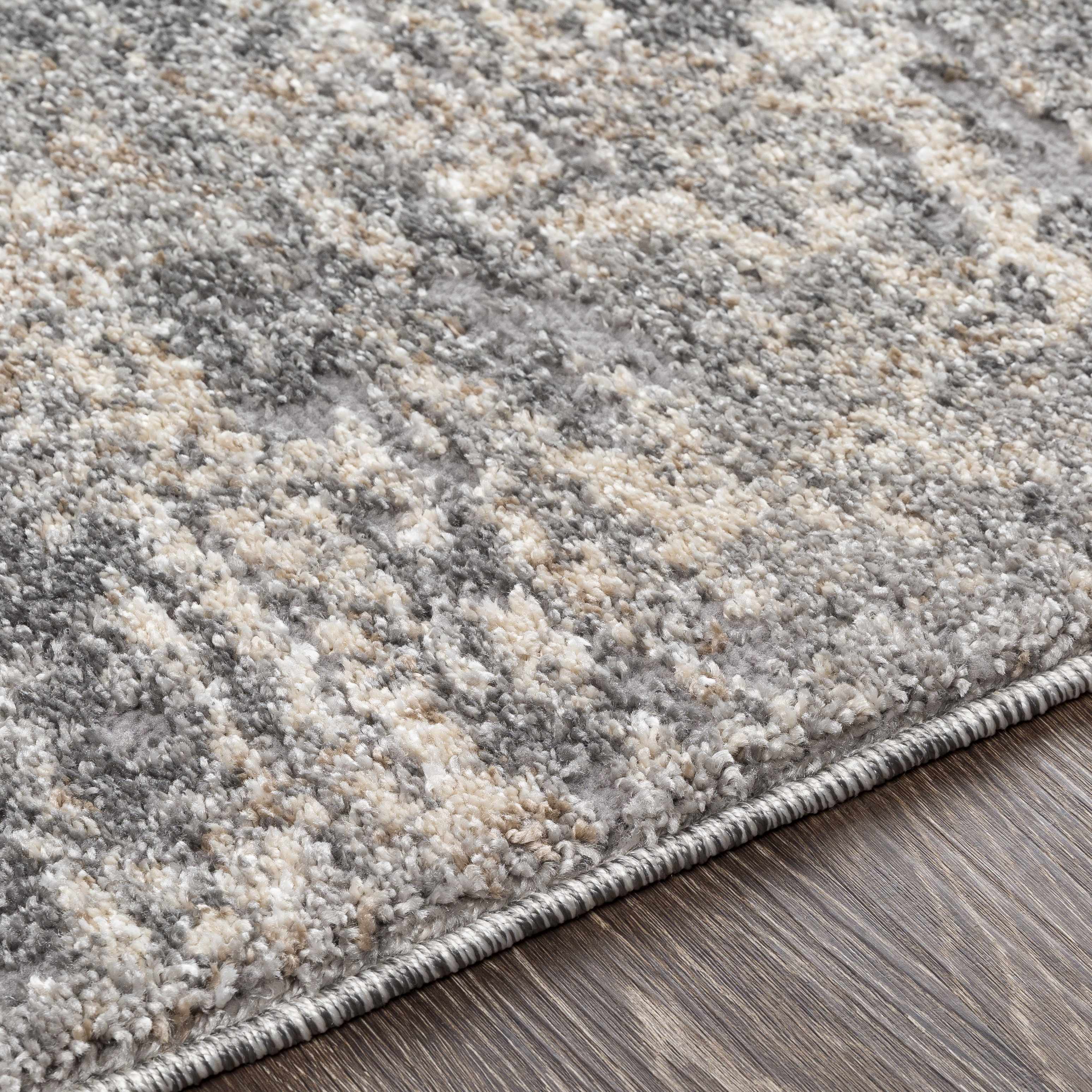Kyabram Textured Abstract Area Rug - Image 7
