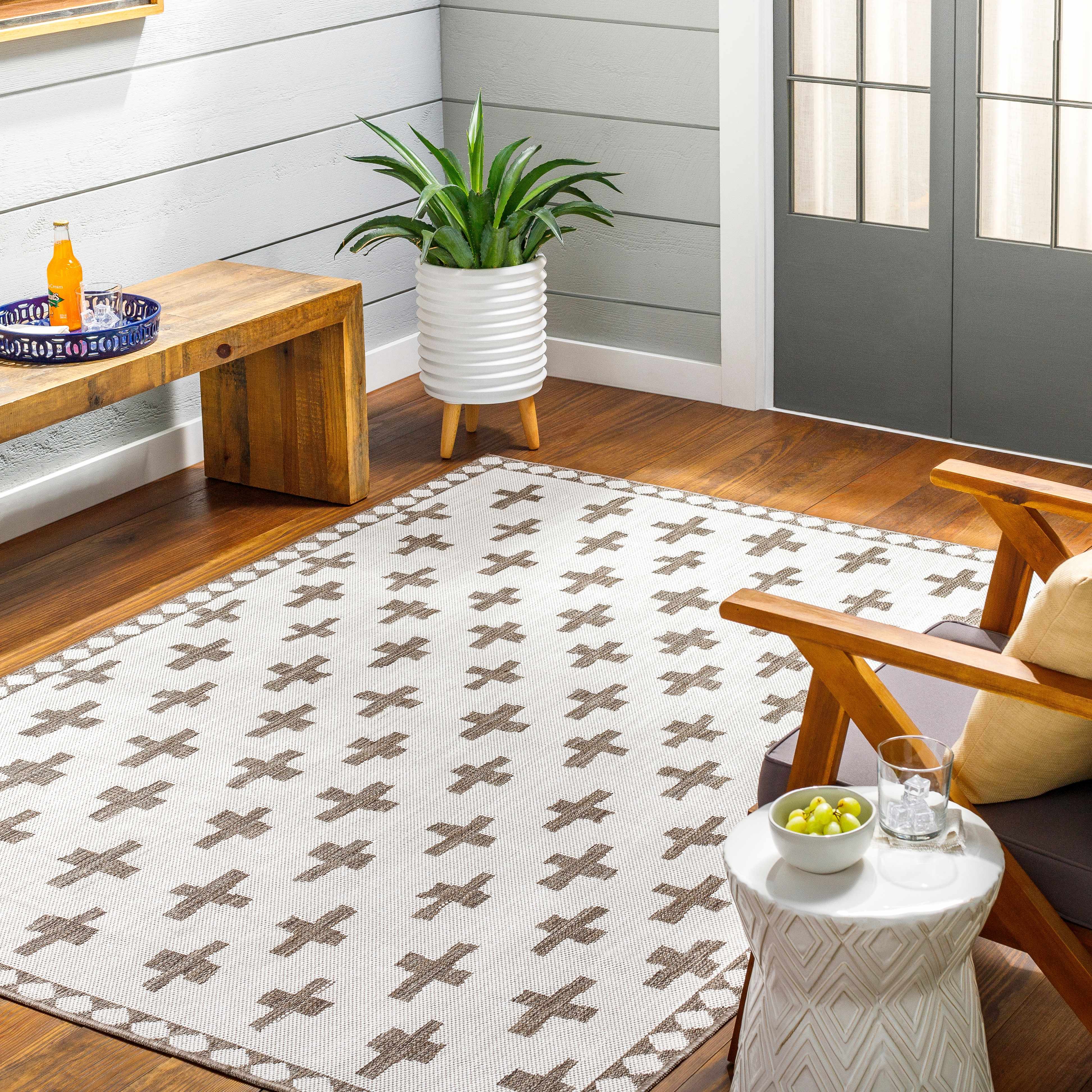 Kyna Cream Area Rug - Clearance - Image 2
