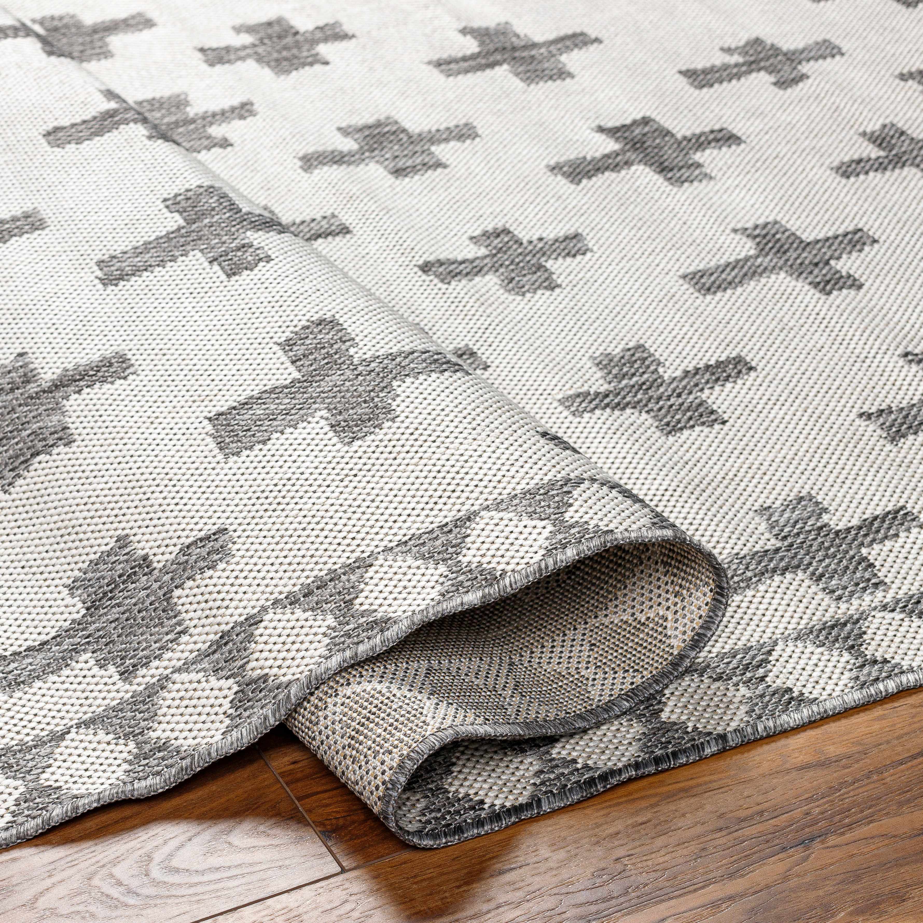Kyna Gray Area Rug - Clearance - Image 4