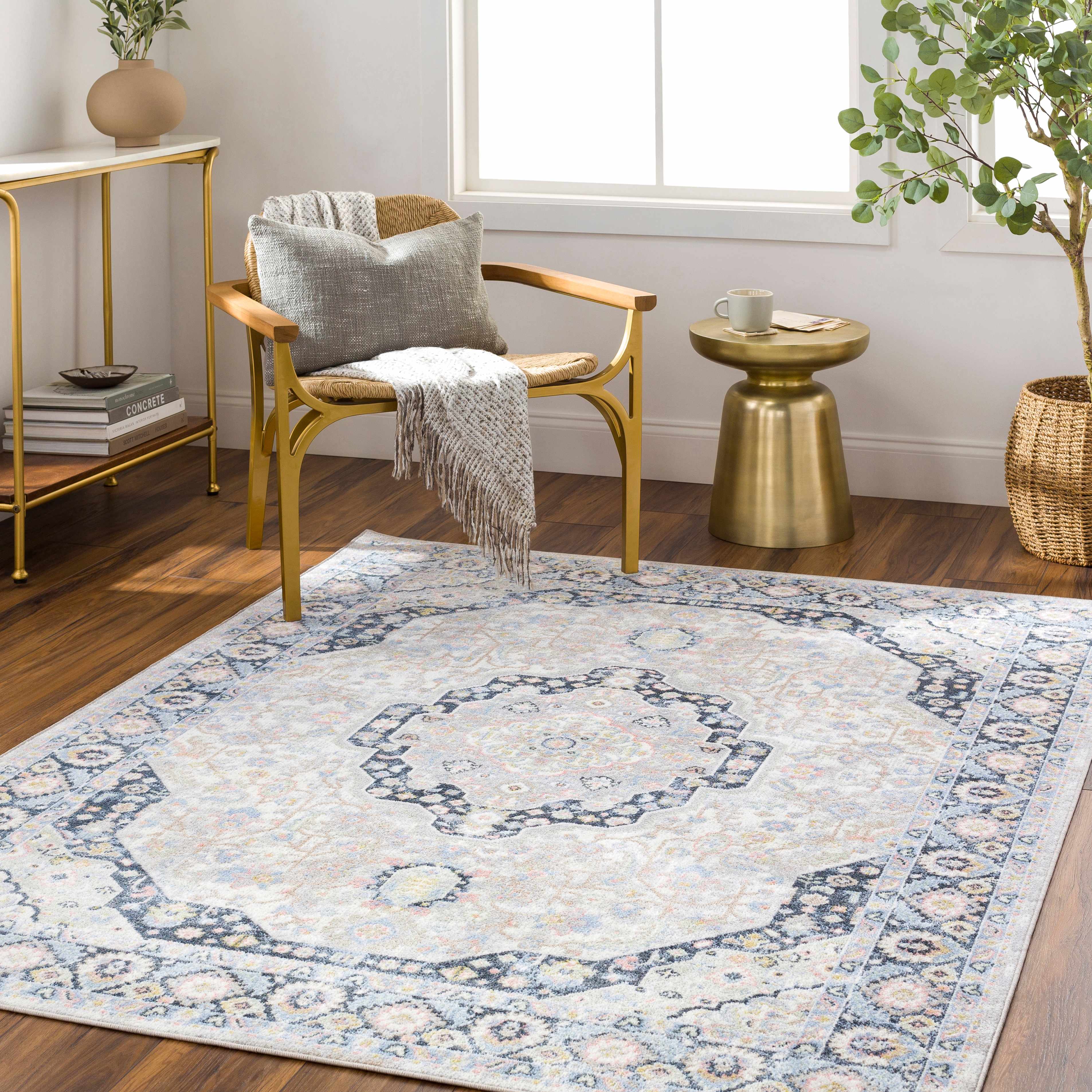 Kyra Washable Area Rug - Clearance - Image 2