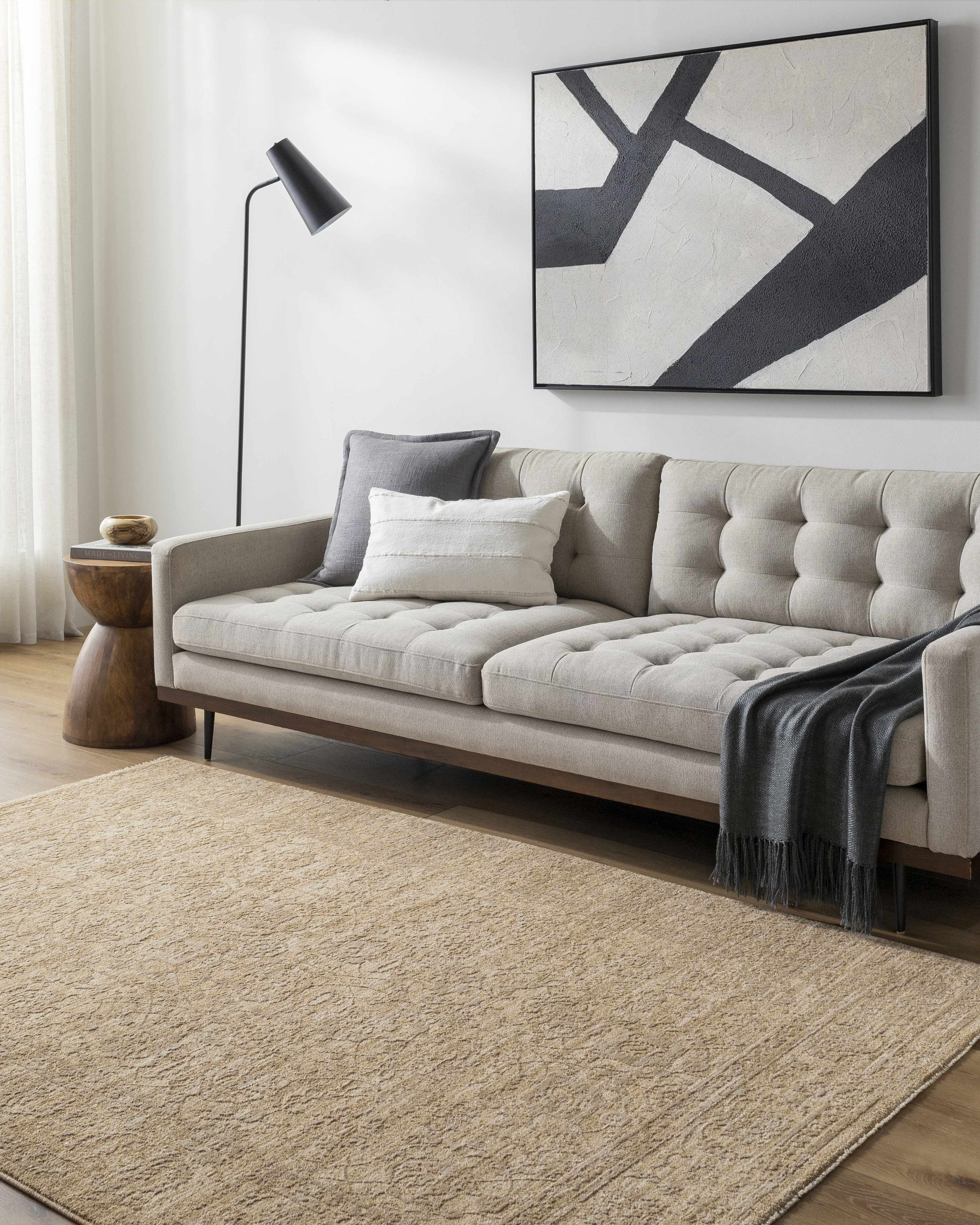 Kyran Tan Area Rug - Image 9