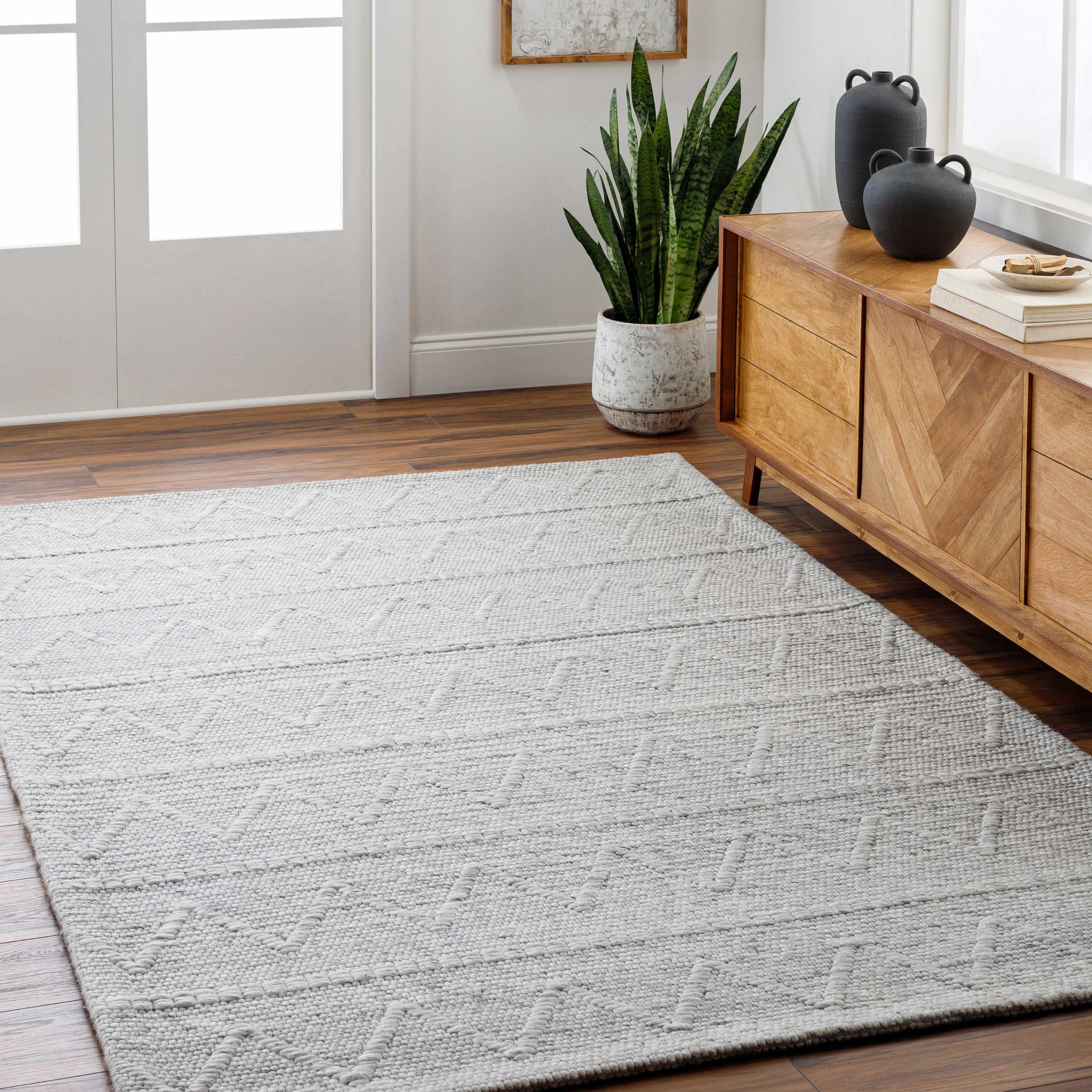 Kyung Gray Area Rug - Clearance - Image 2