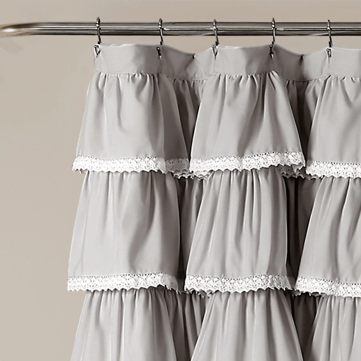 Lace Ruffle Shower Curtain - Image 11