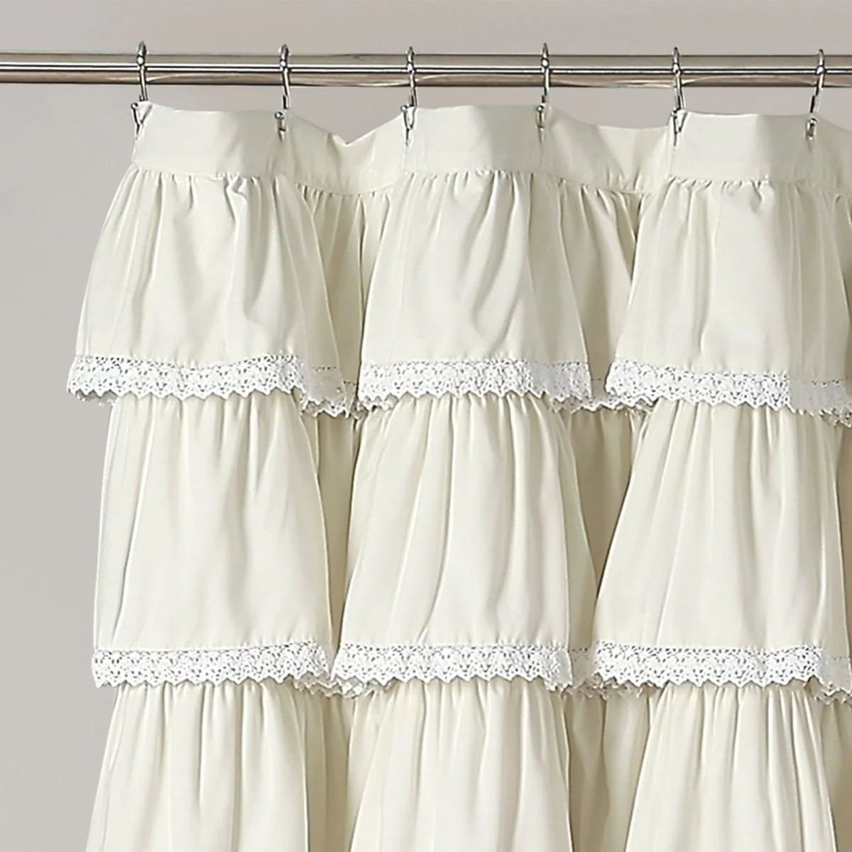 Lace Ruffle Shower Curtain - Image 12