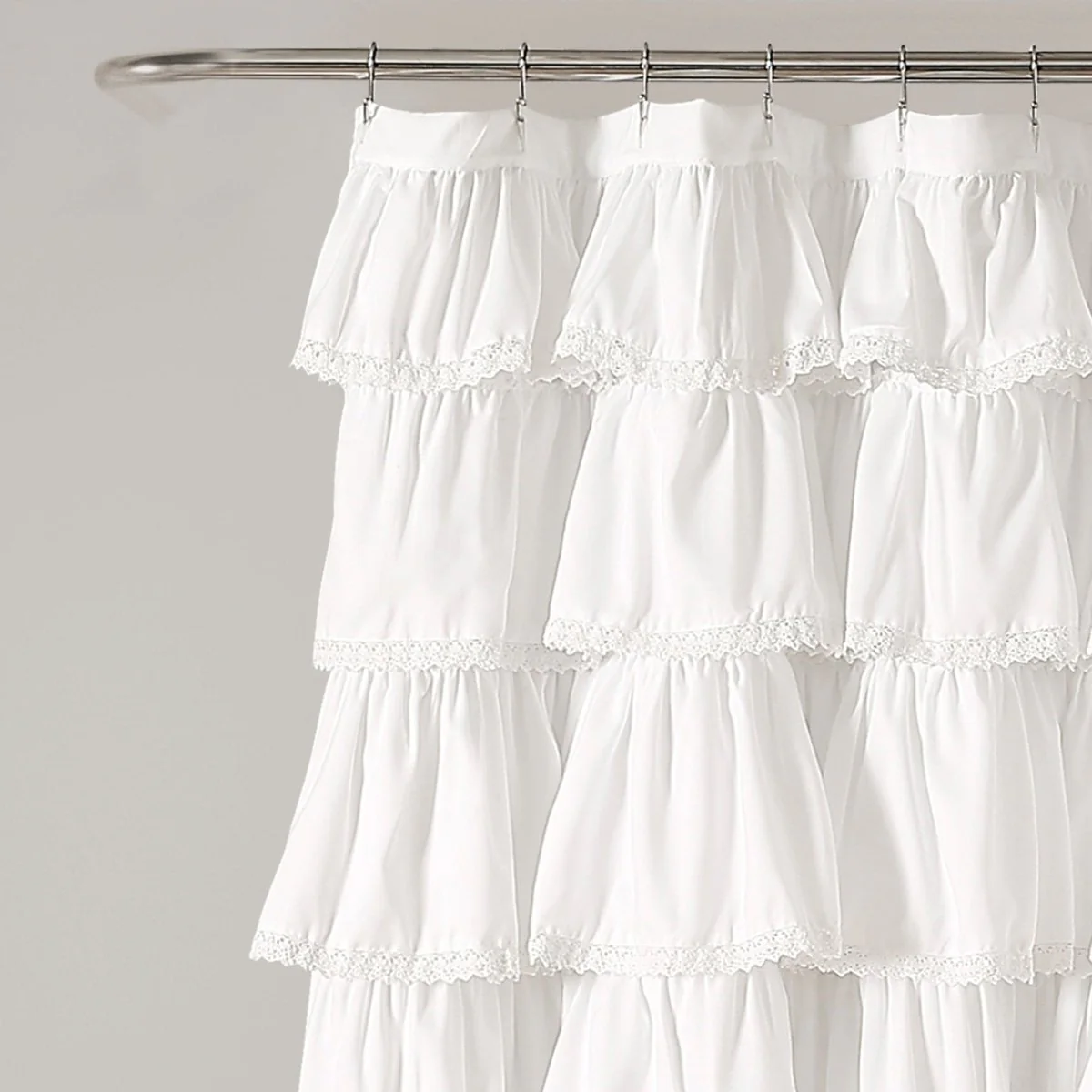 Lace Ruffle Shower Curtain - Image 13
