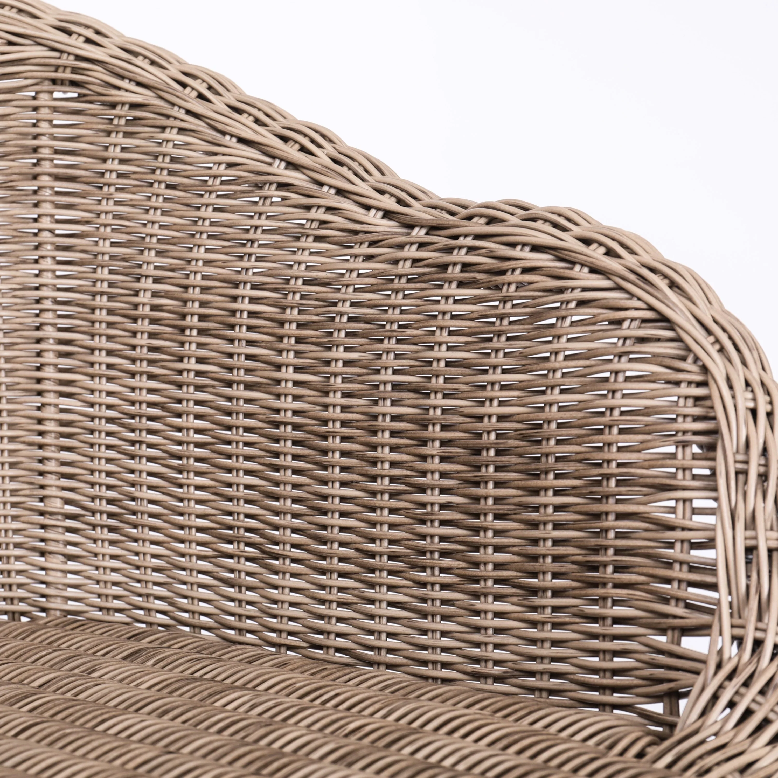 Ladd Outdoor Metal Wicker Barstool Set of 2 - Image 15