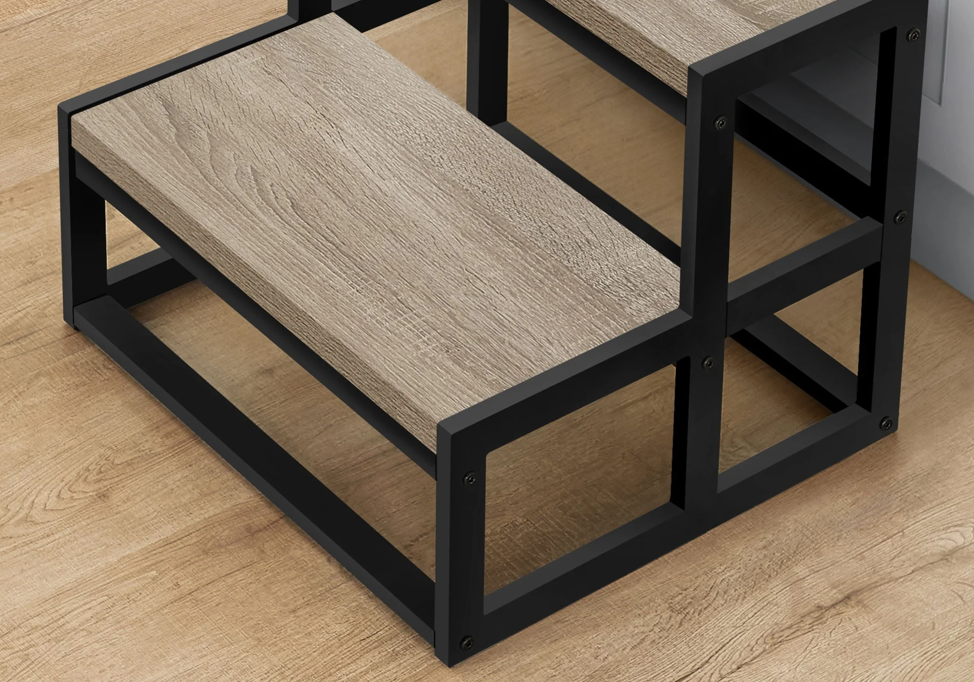 Ladder, Step Stool, Contemporary - Taupe - Image 3