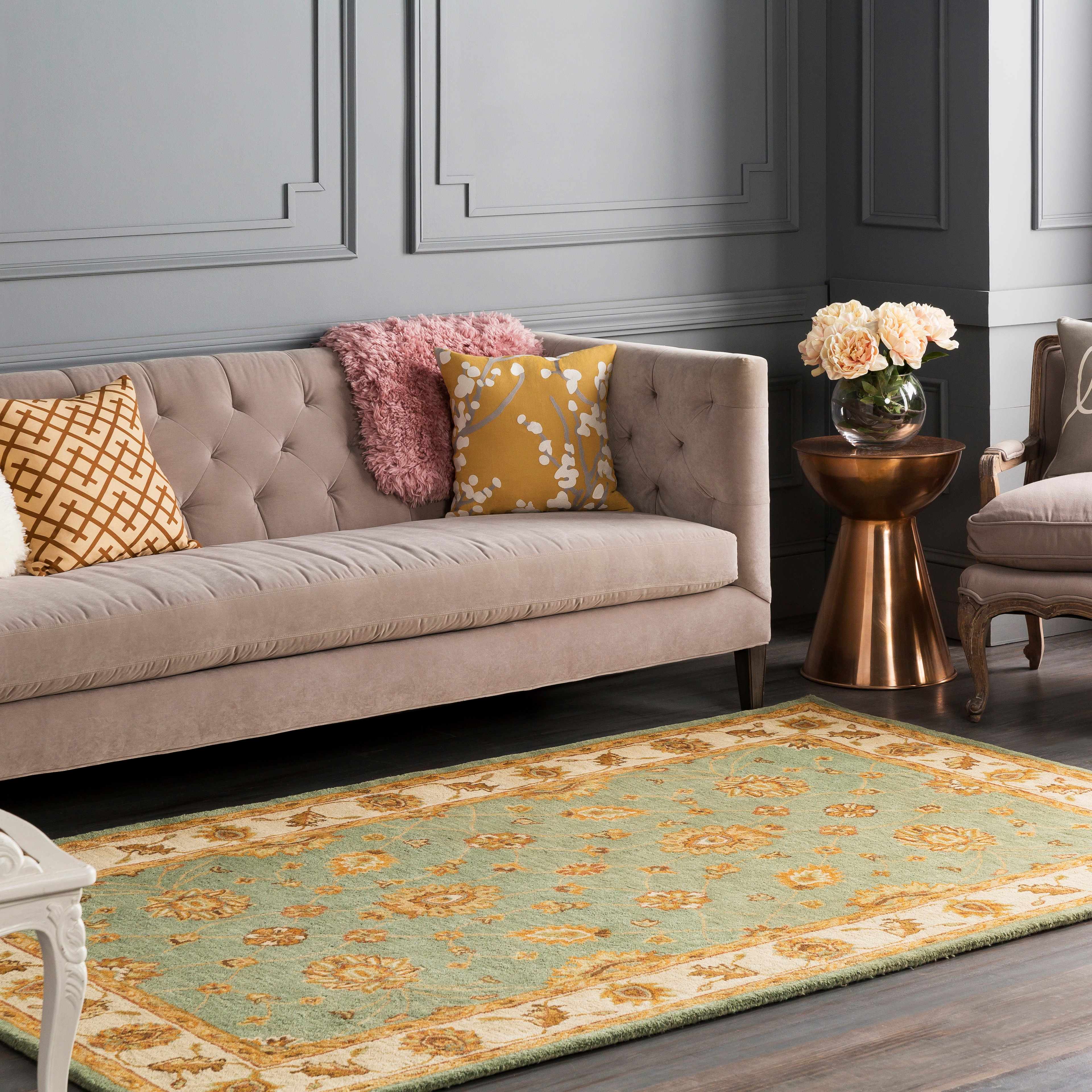 Lagrange Sage Regency Wool Carpet - Image 14