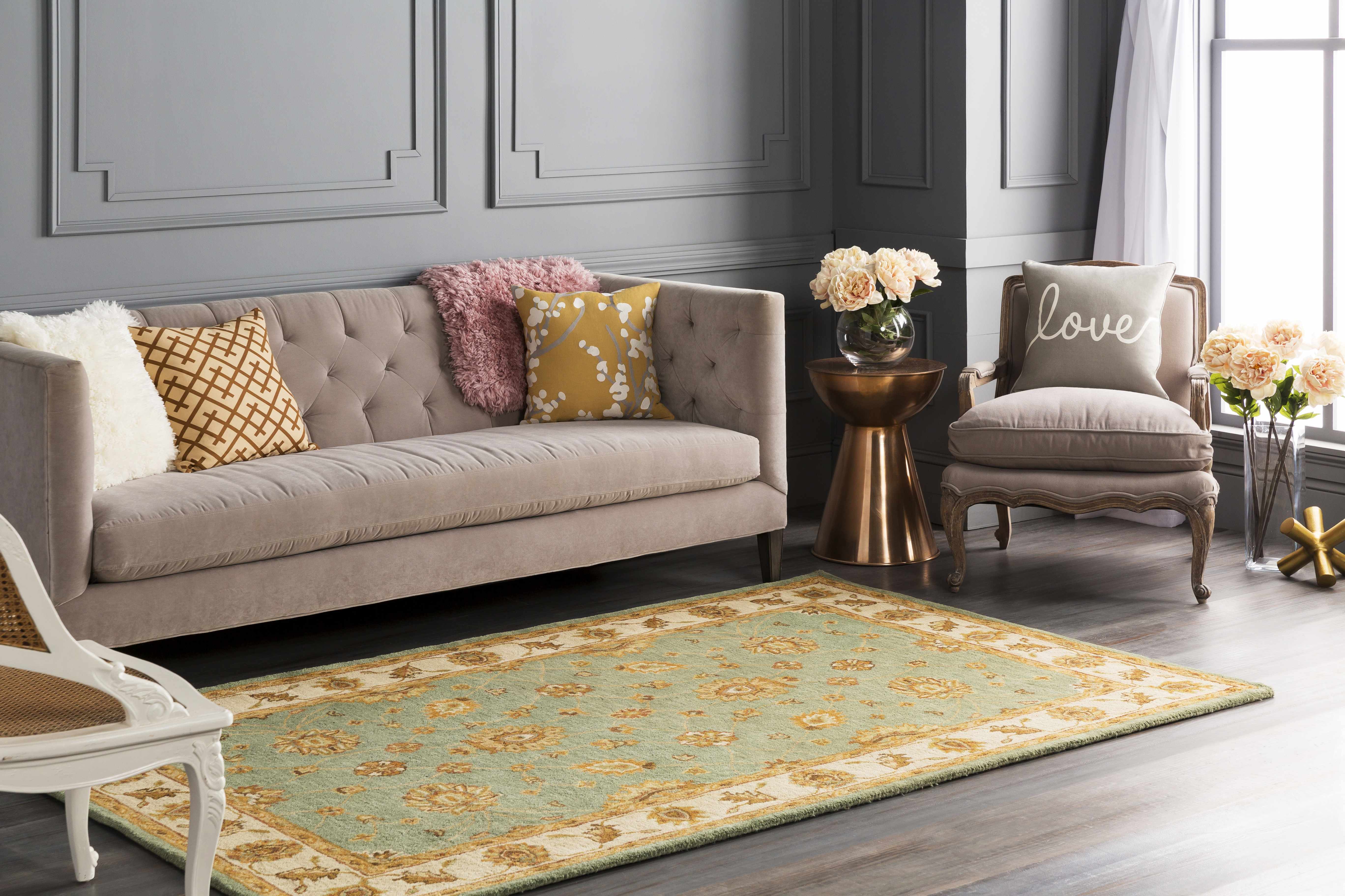 Lagrange Sage Regency Wool Carpet - Image 15