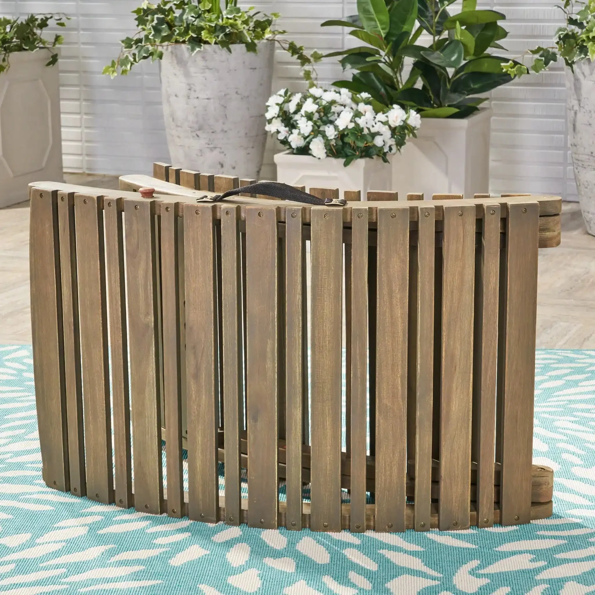 Lahaina - Wood Foldable Chaise Lounge - Image 7