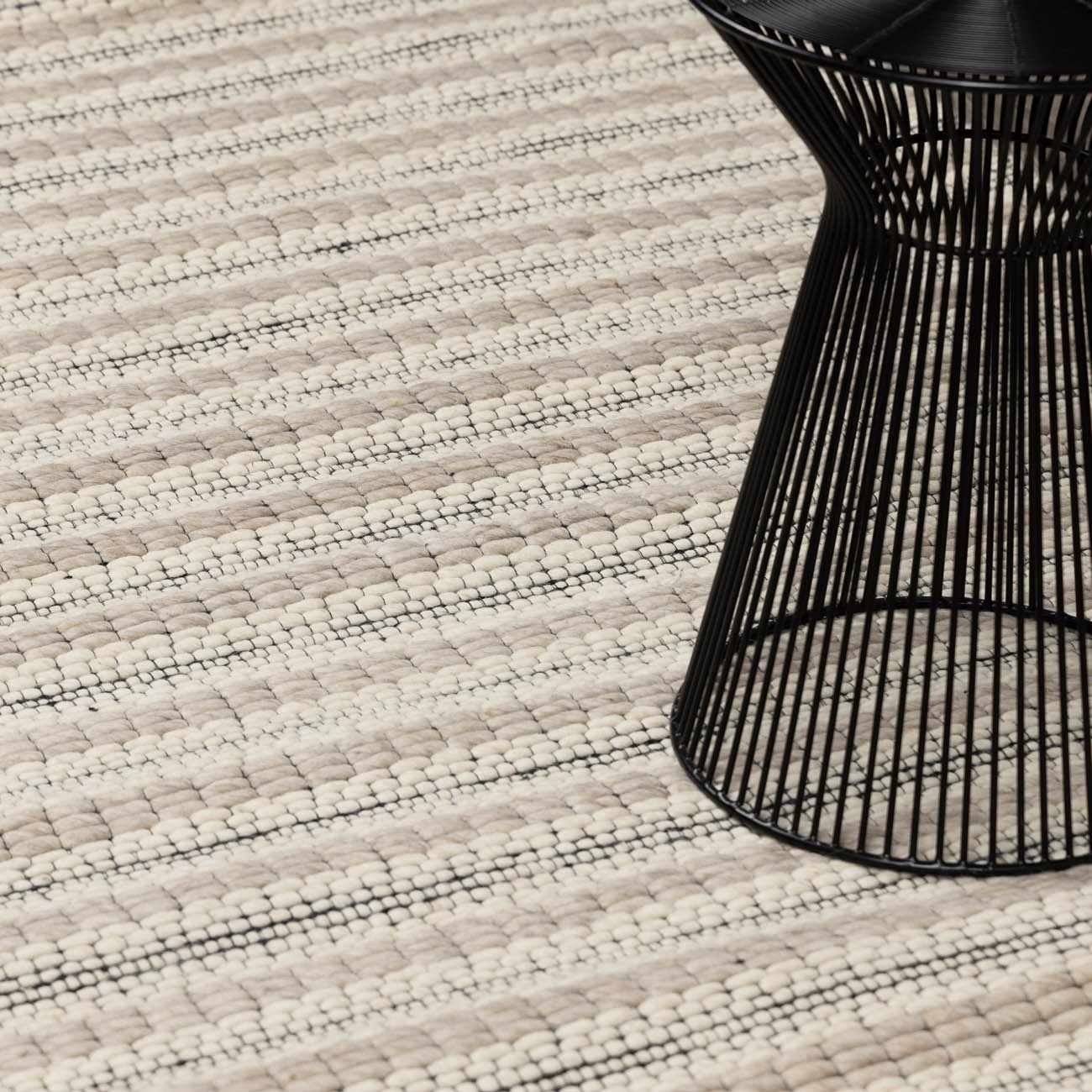 Laleh Cream & Black Area Rug - Clearance - Image 15