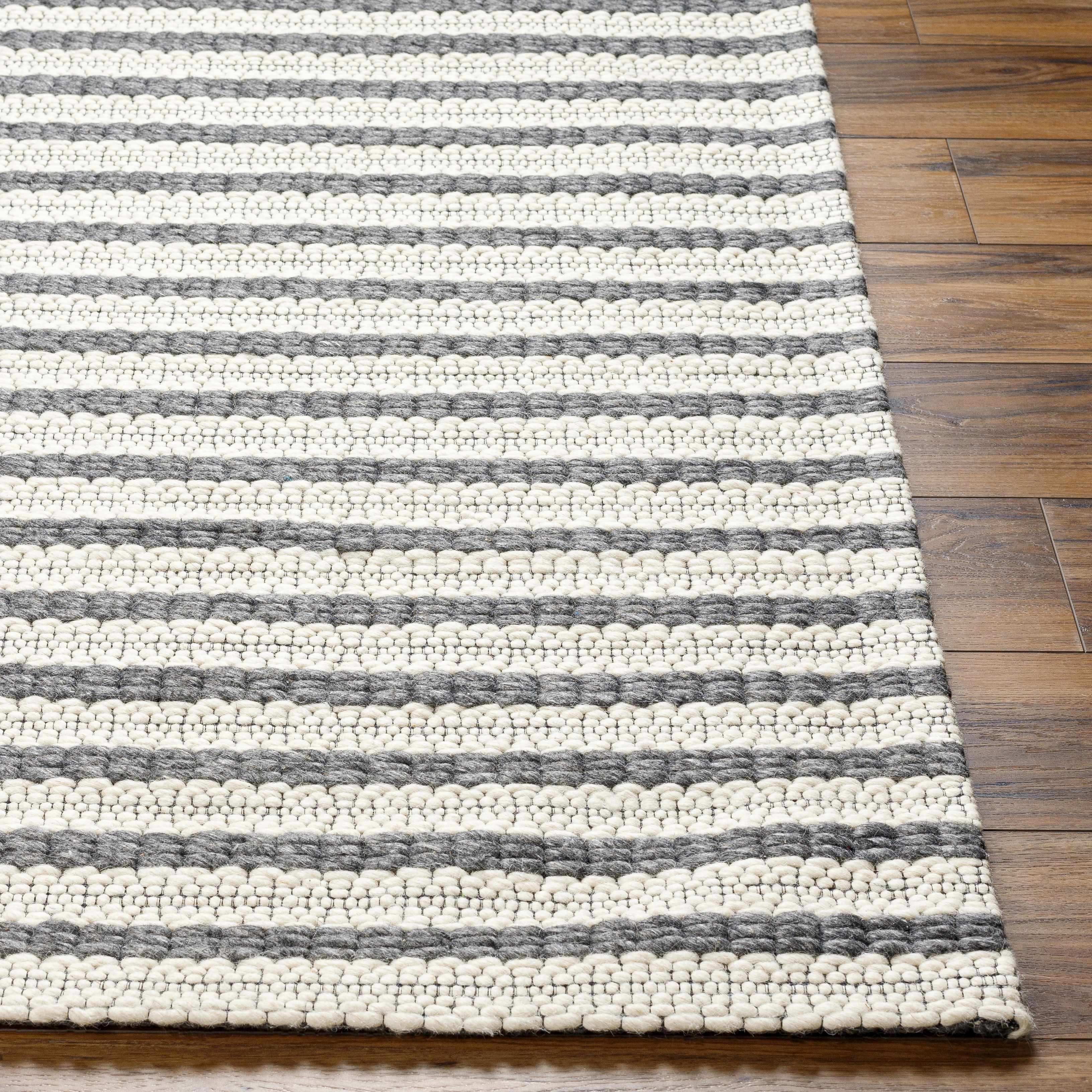 Laleh Cream & Gray Area Rug - Clearance - Image 3