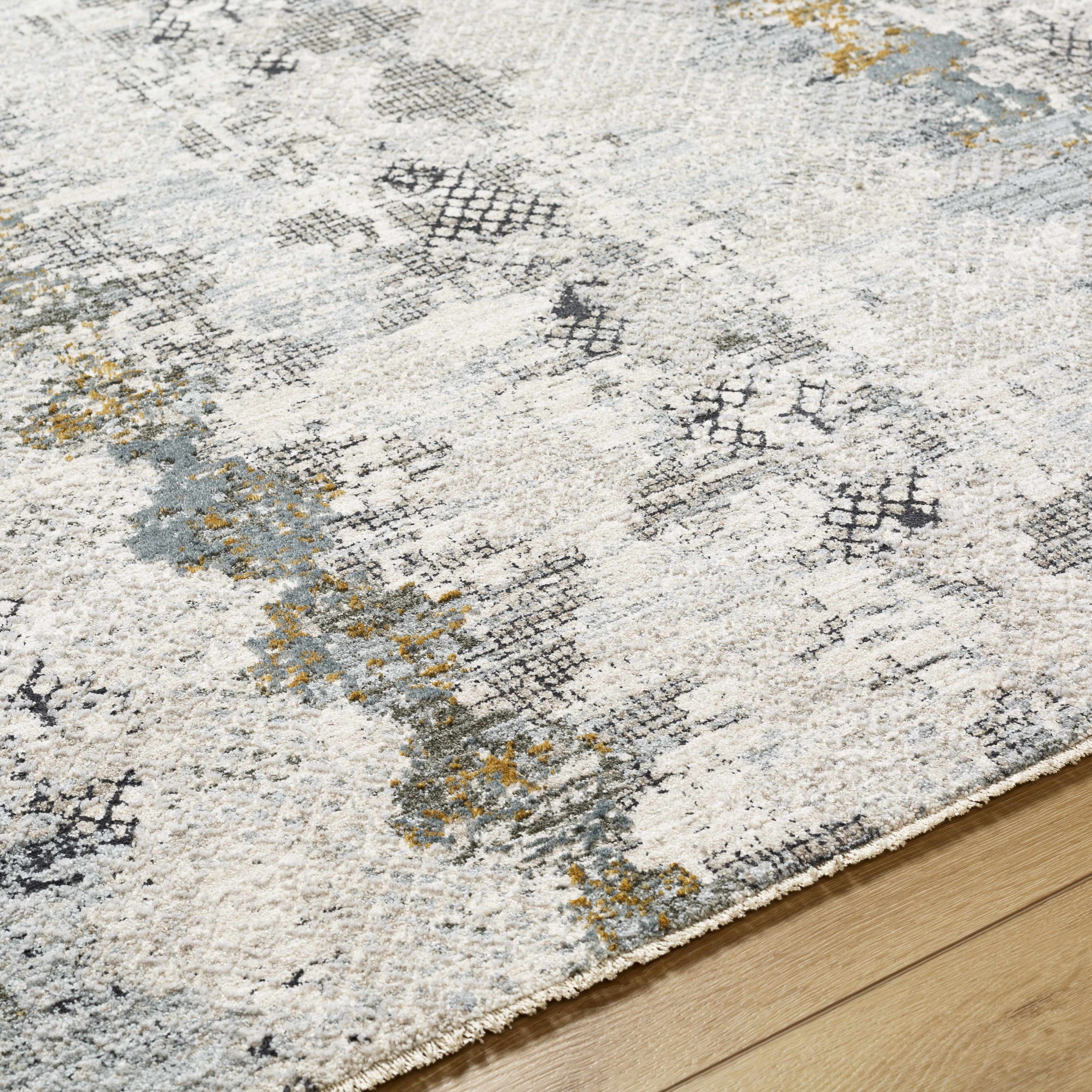 Lalo Textured Rug with Fringes - Image 11