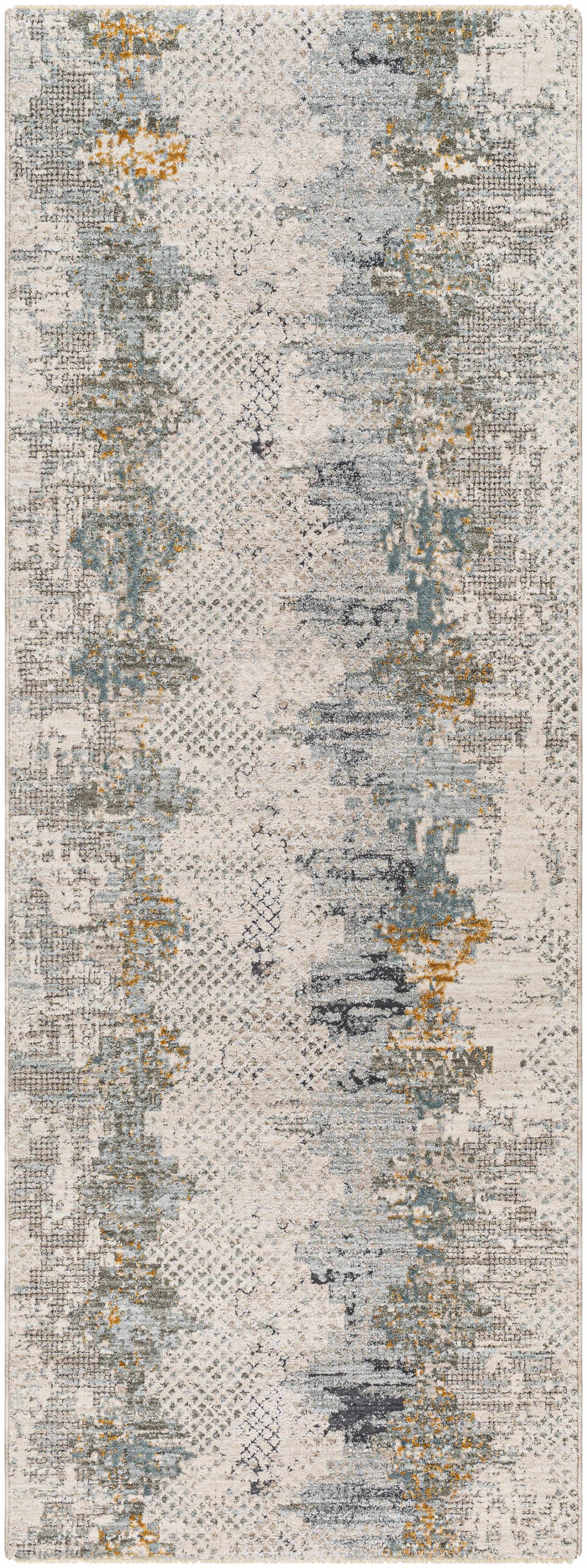 Lalo Textured Rug with Fringes - Image 8