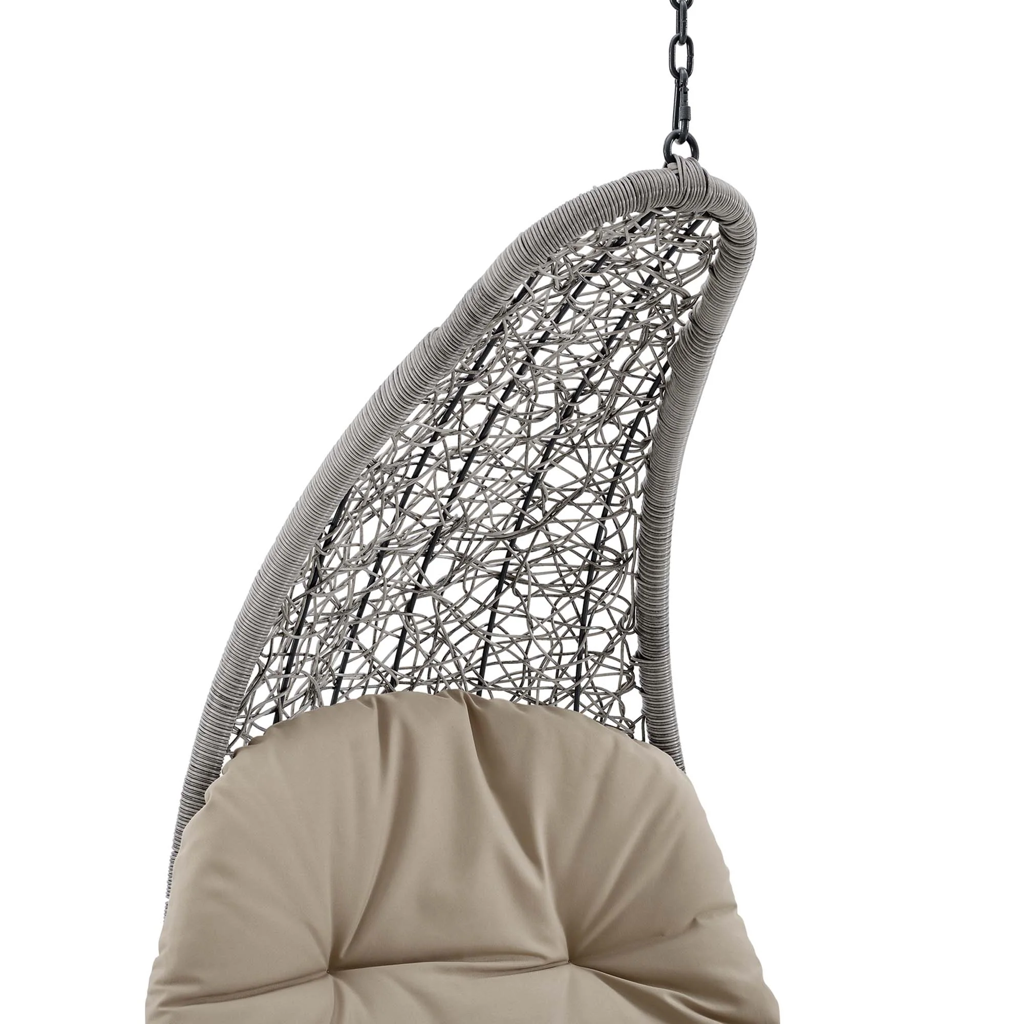 Landscape Hanging Chaise Lounge Outdoor Patio Swing Chair by Modway - Image 10
