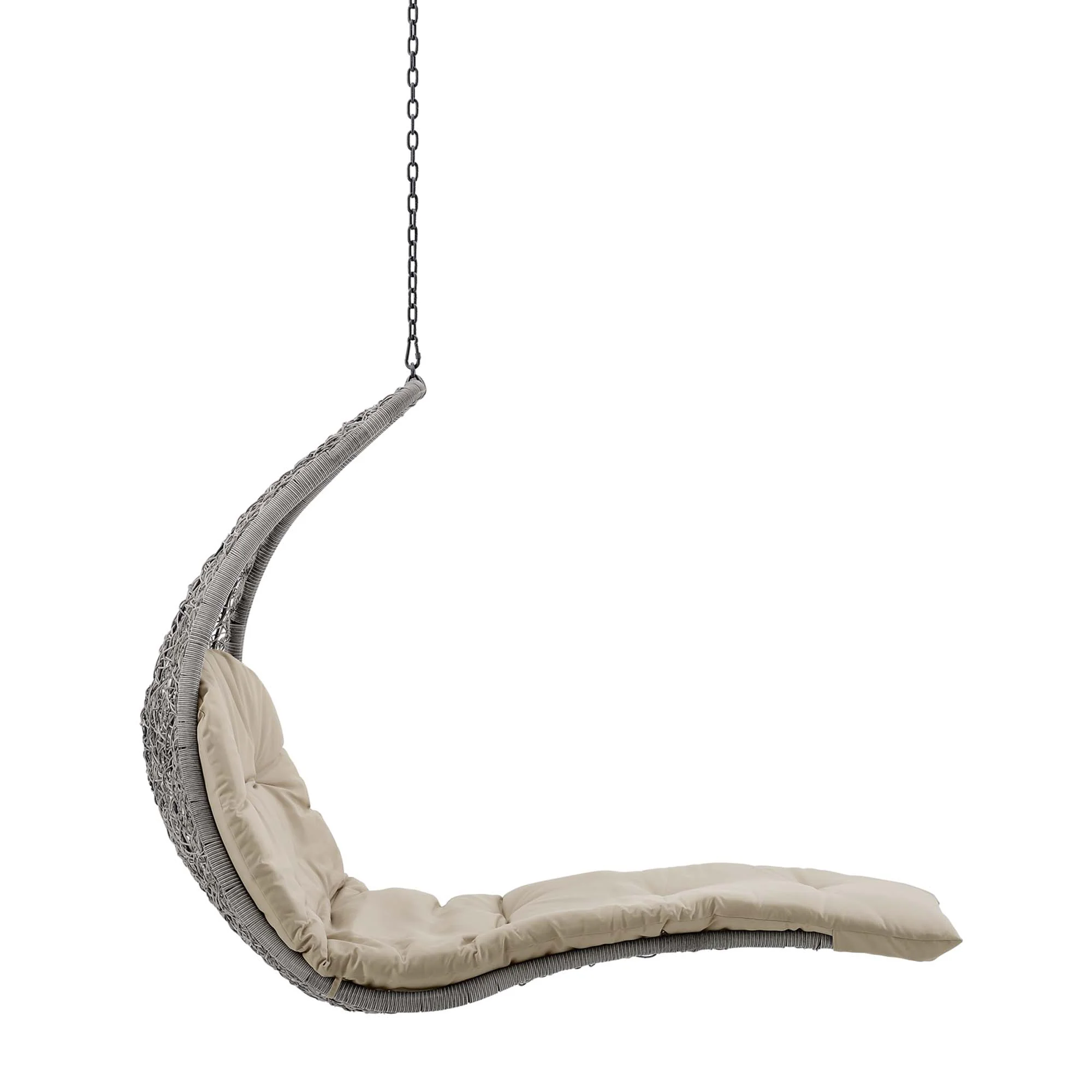 Landscape Hanging Chaise Lounge Outdoor Patio Swing Chair by Modway - Image 11