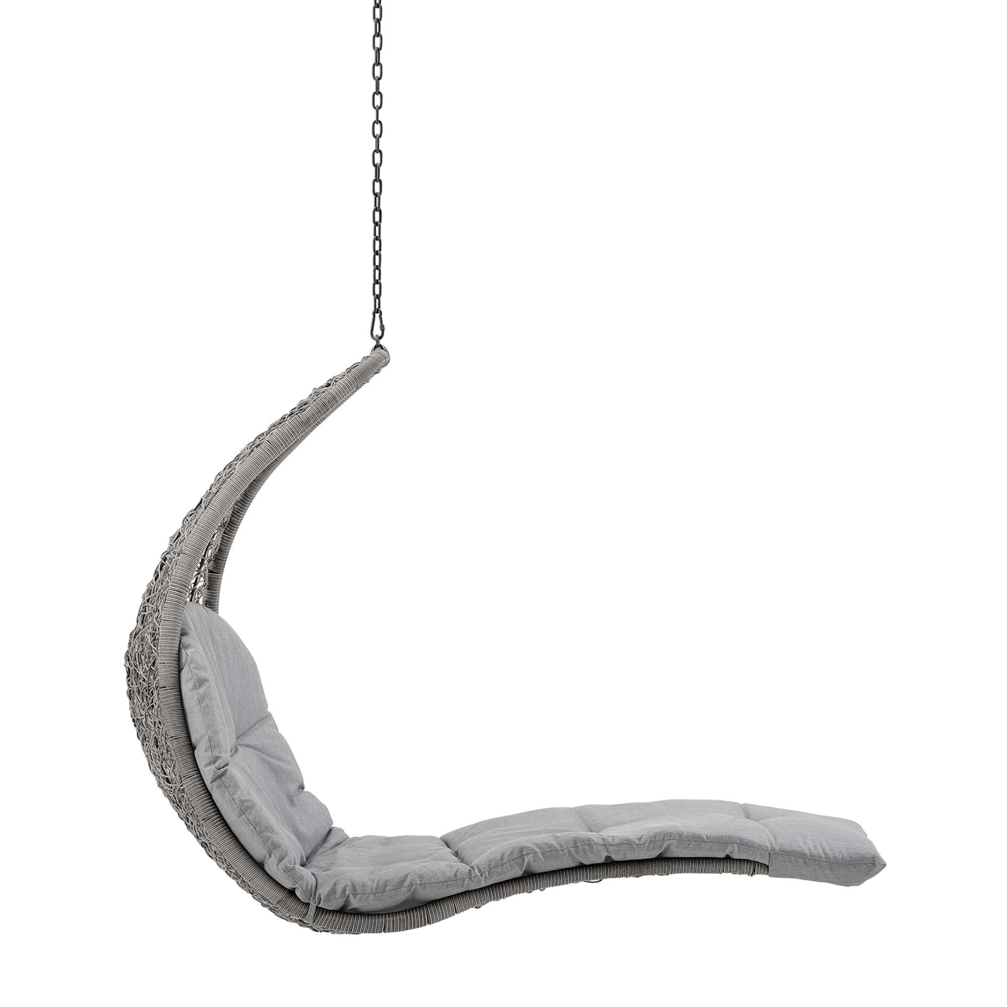 Landscape Hanging Chaise Lounge Outdoor Patio Swing Chair by Modway - Image 2