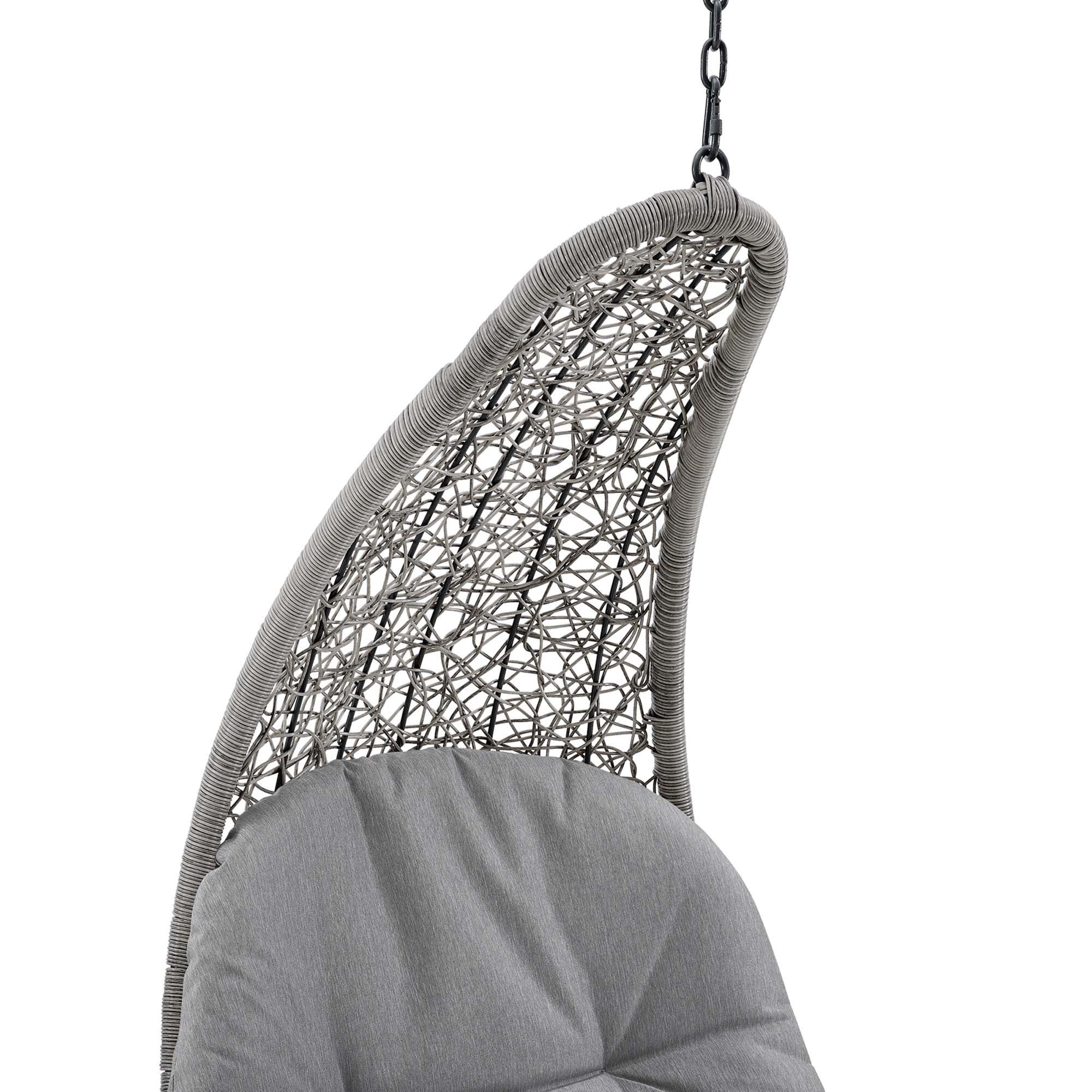 Landscape Hanging Chaise Lounge Outdoor Patio Swing Chair by Modway - Image 3