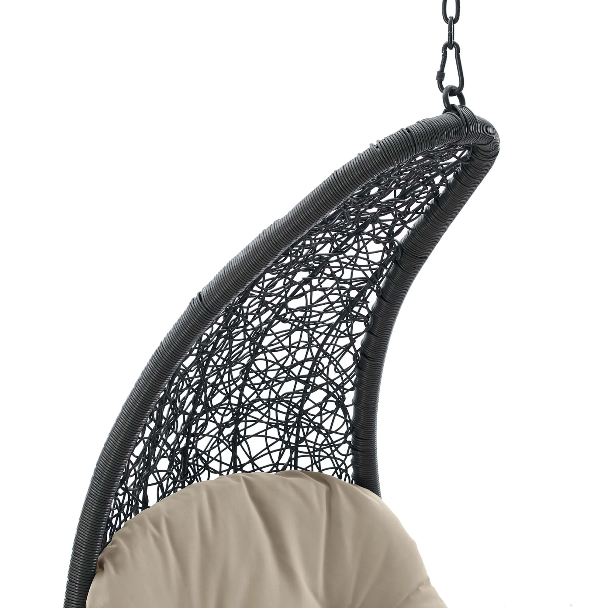 Landscape Hanging Chaise Lounge Outdoor Patio Swing Chair by Modway - Image 9