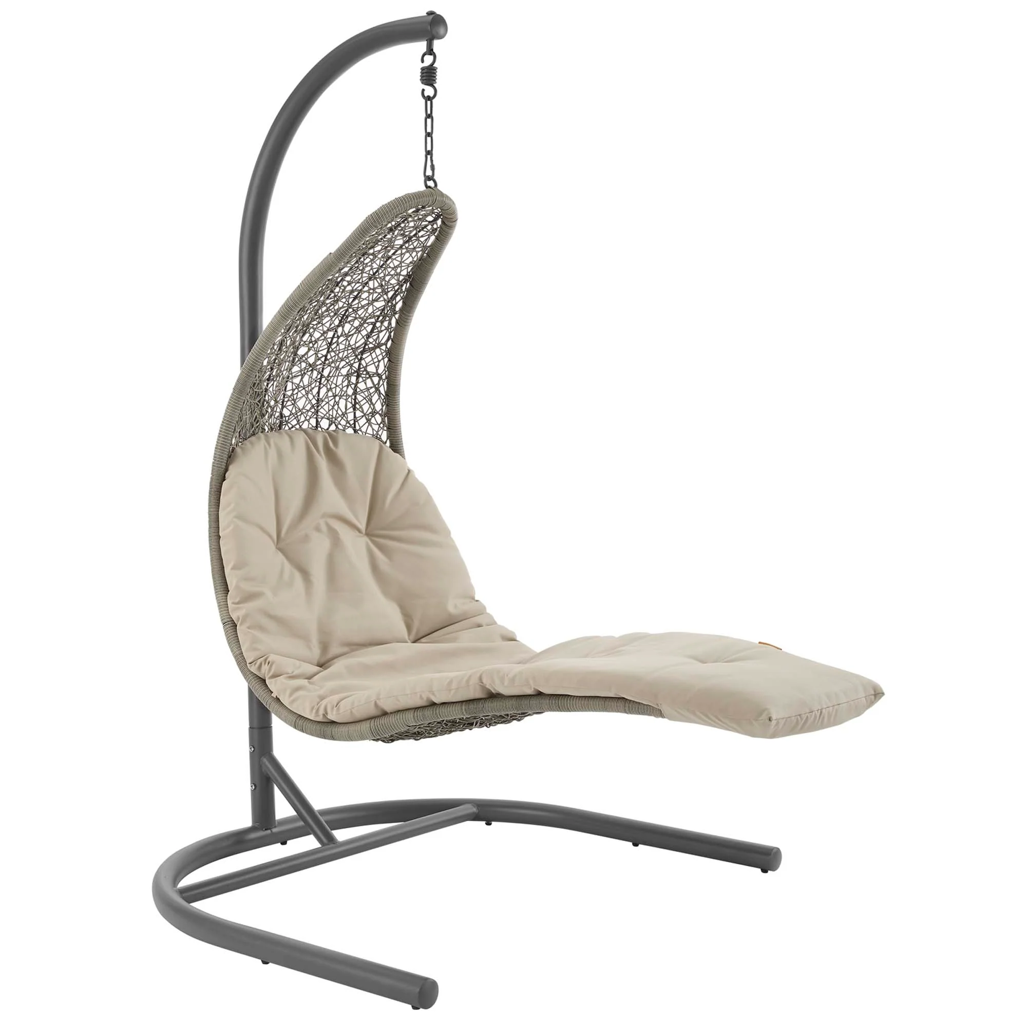 Landscape Hanging Chaise Lounge Outdoor Patio Swing Chair by Modway - Image 12