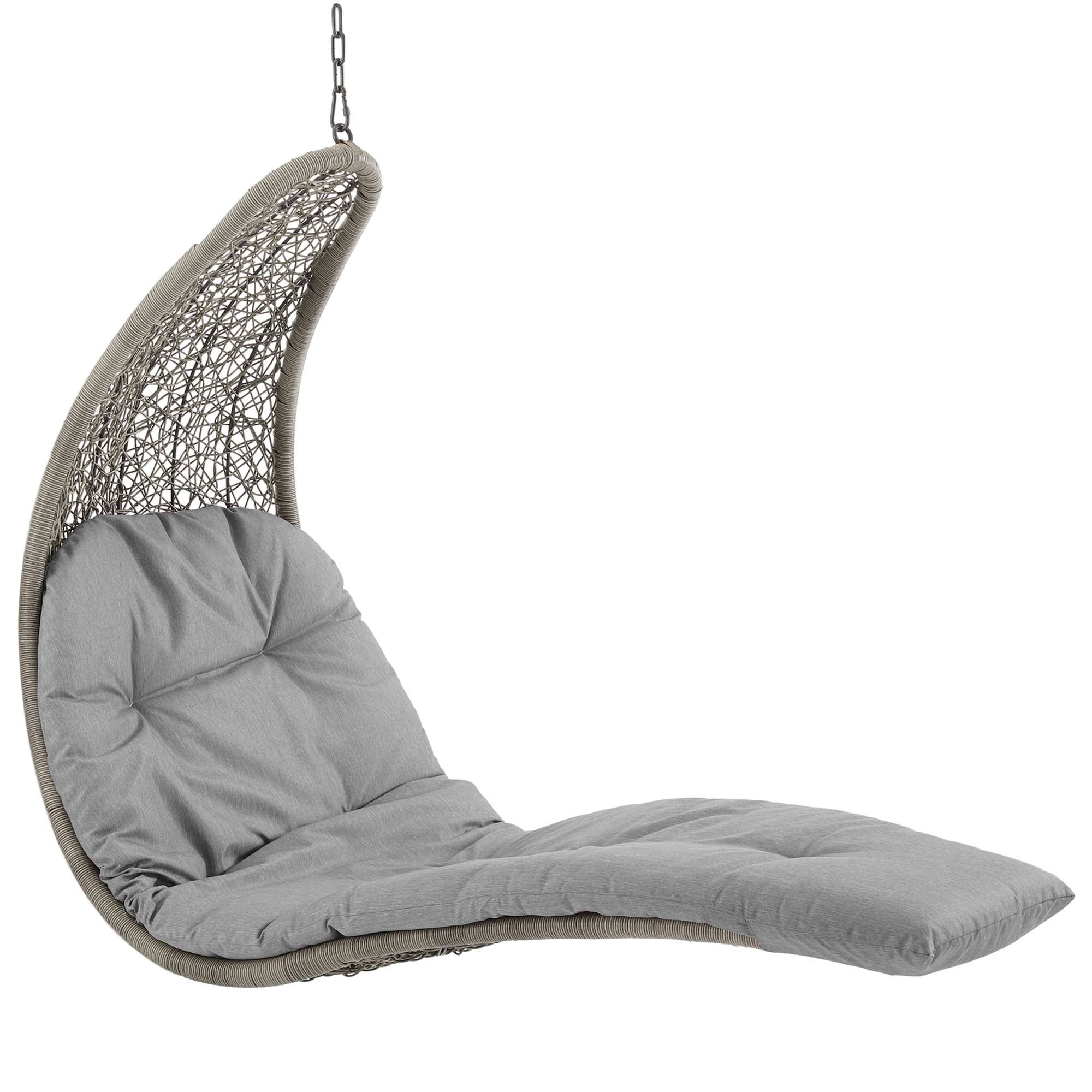 Landscape Hanging Chaise Lounge Outdoor Patio Swing Chair by Modway - Image 3