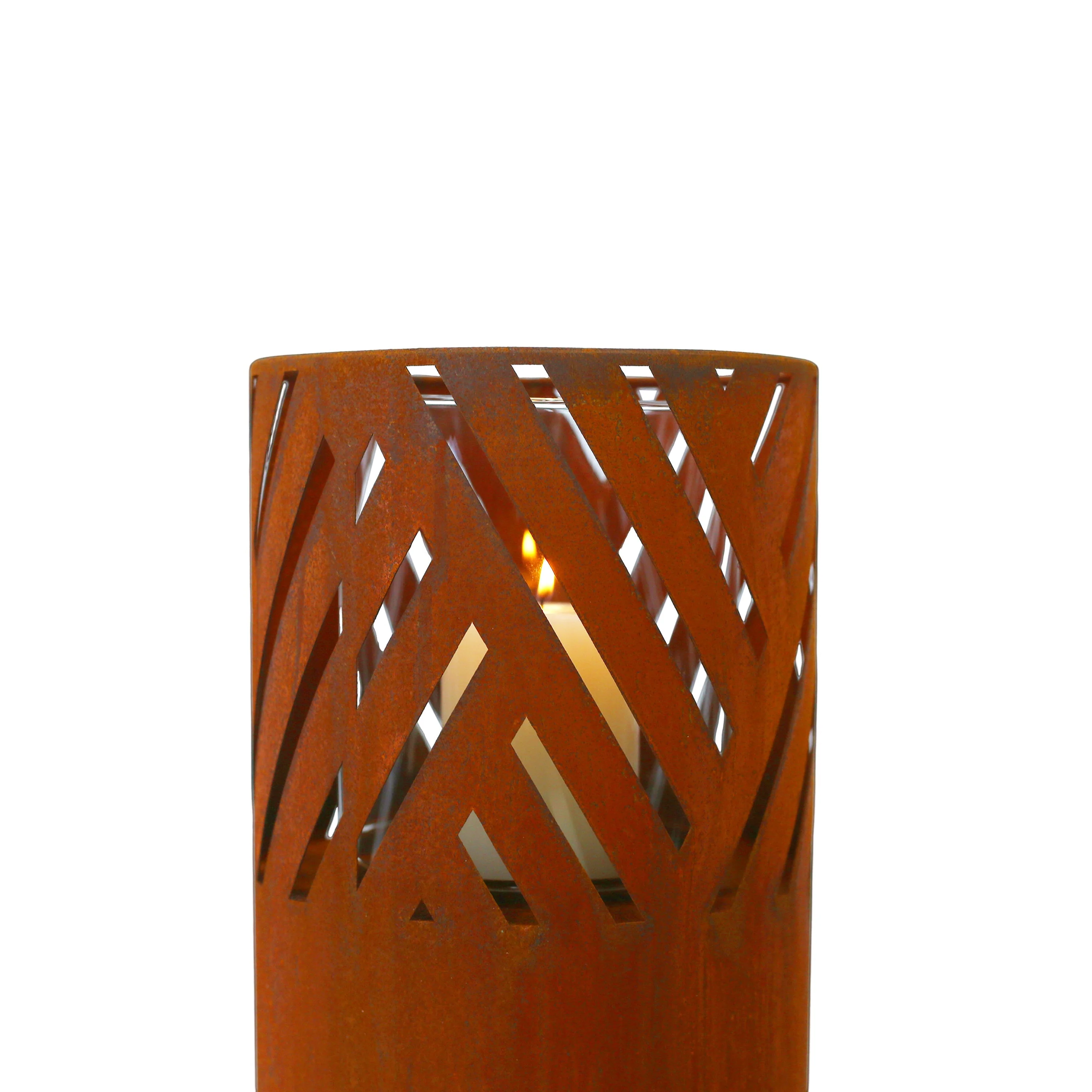Lantern Column, Set of 2, Decorative Columns for Outdoor and Indoor Use - Image 9