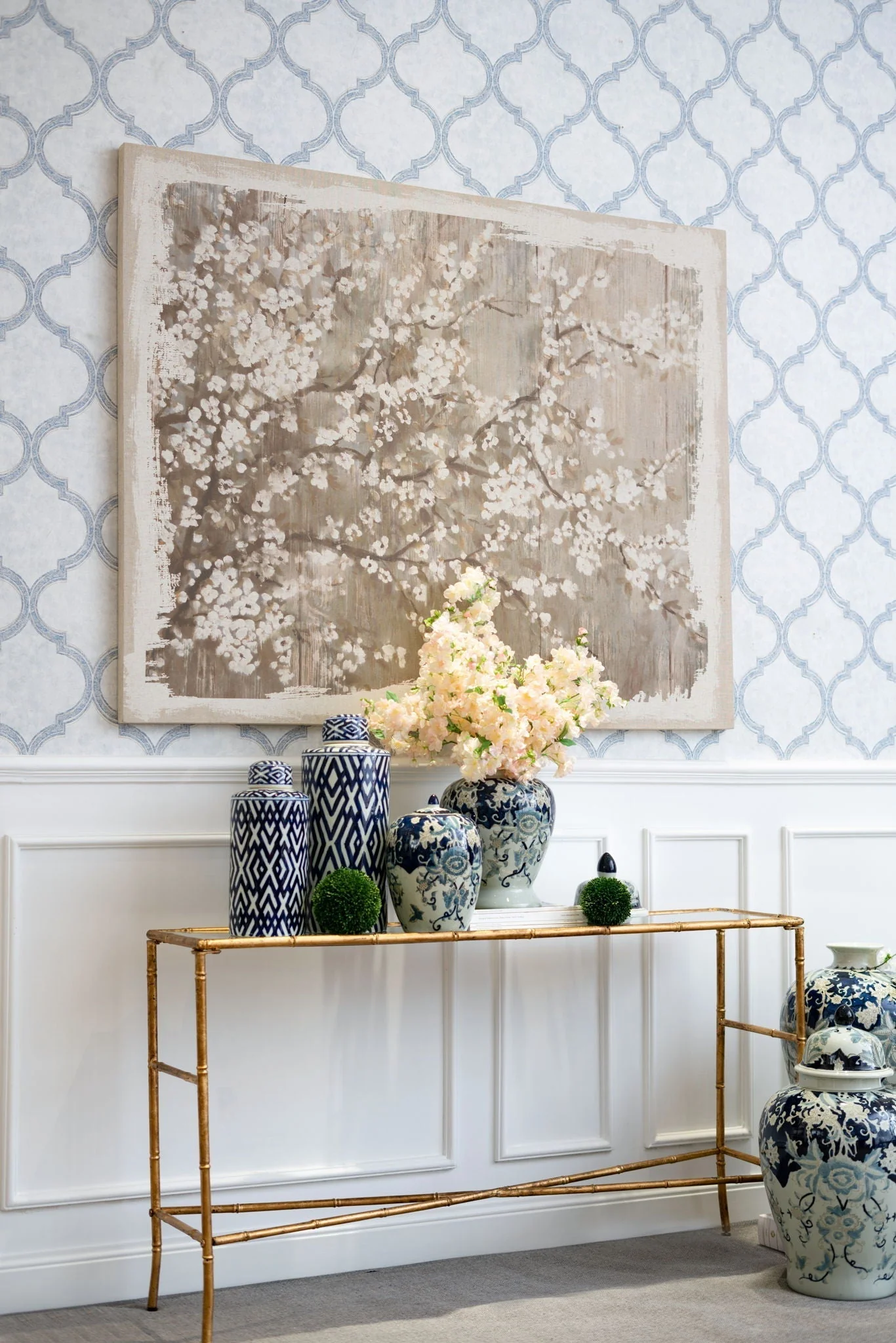Large Cherry Blossom Canvas Art Print Home Decor Accent Piece - Image 6
