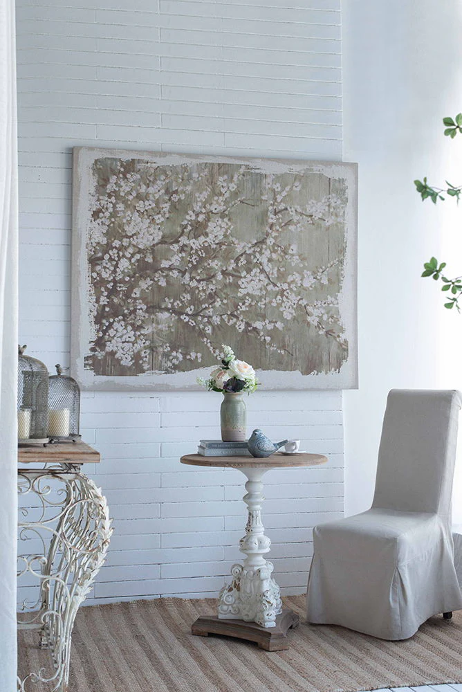 Large Cherry Blossom Canvas Art Print Home Decor Accent Piece - Image 9