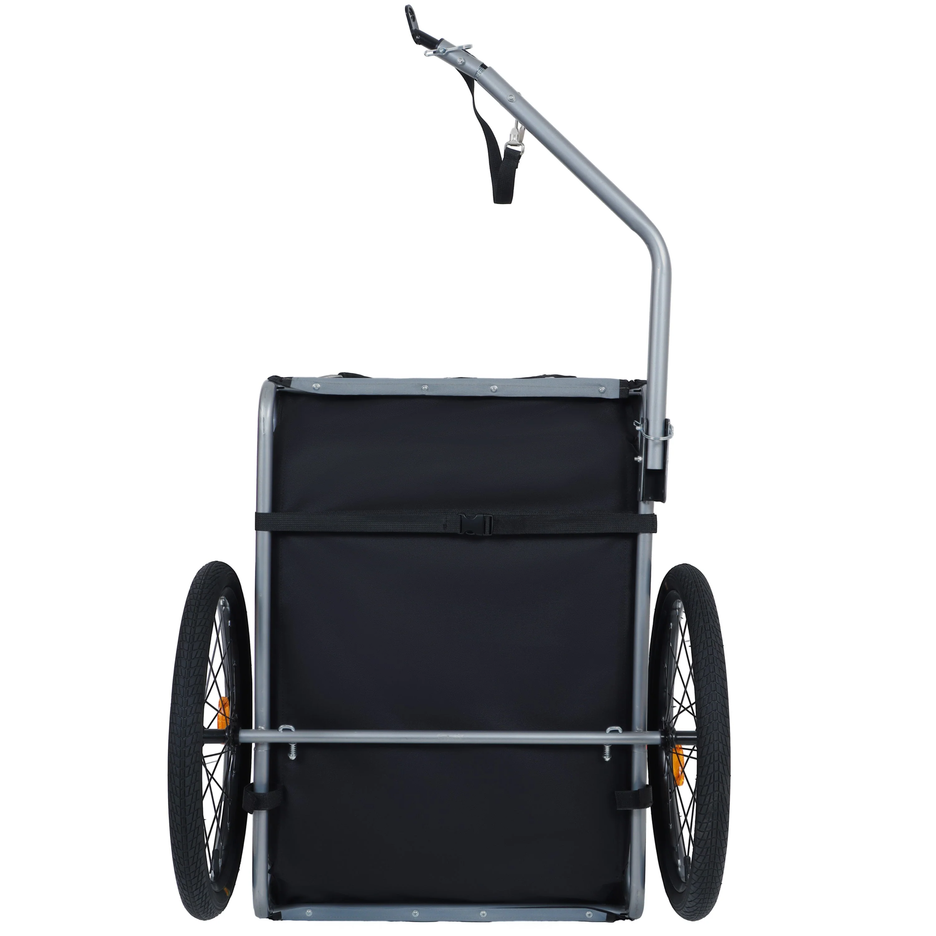 Large Folding Bike Trailer for Dogs – 66LB Capacity All-Terrain Pet Carrier - Image 11