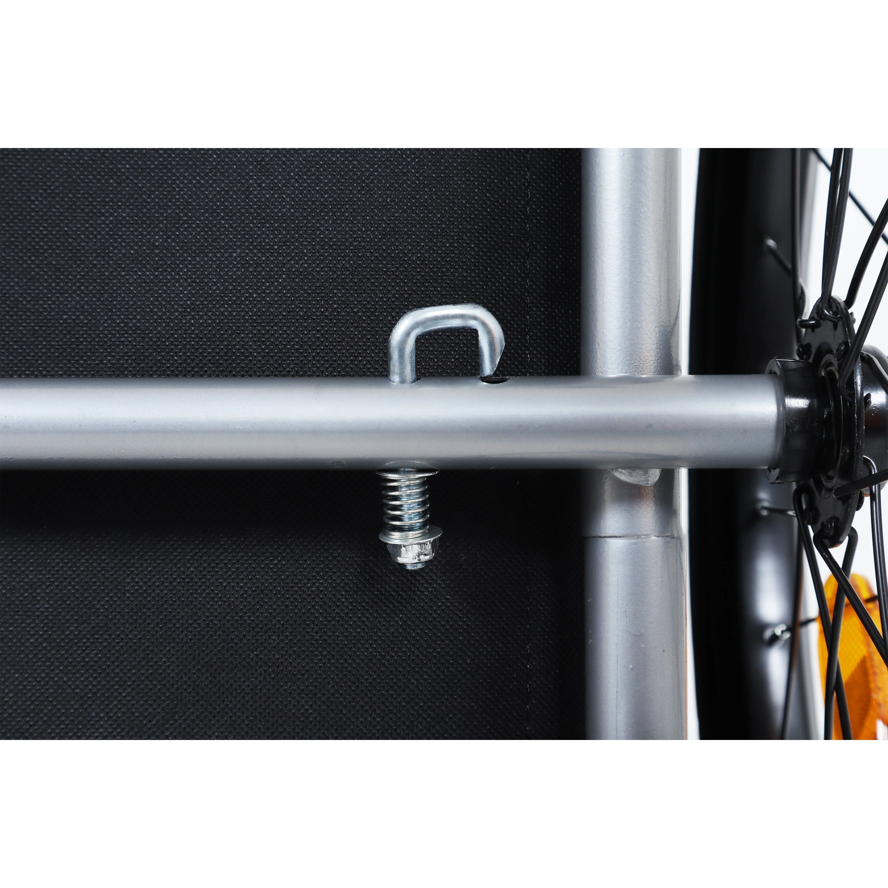 Large Folding Bike Trailer for Dogs – 66LB Capacity All-Terrain Pet Carrier - Image 18