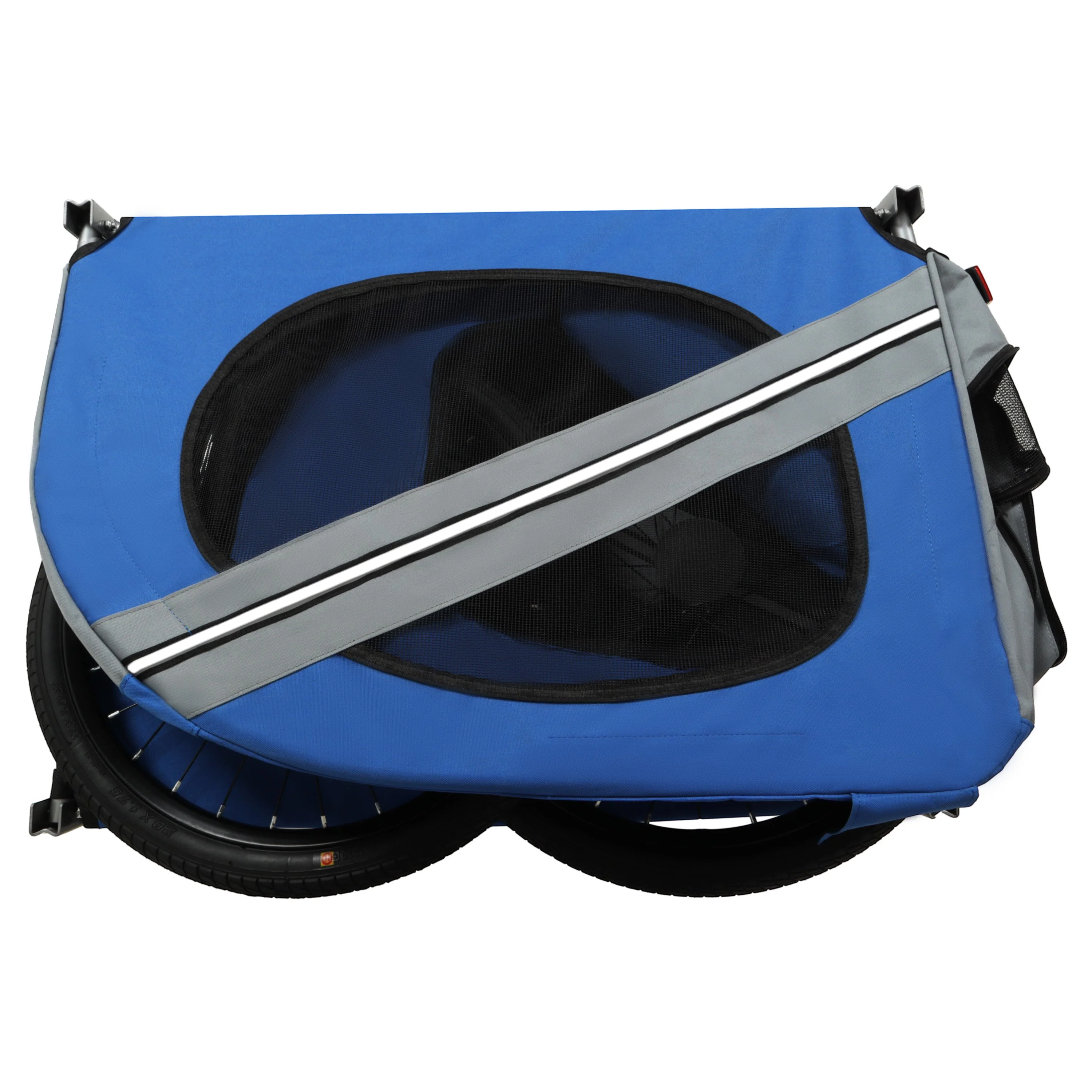 Large Folding Bike Trailer for Dogs – 66LB Capacity All-Terrain Pet Carrier - Image 11