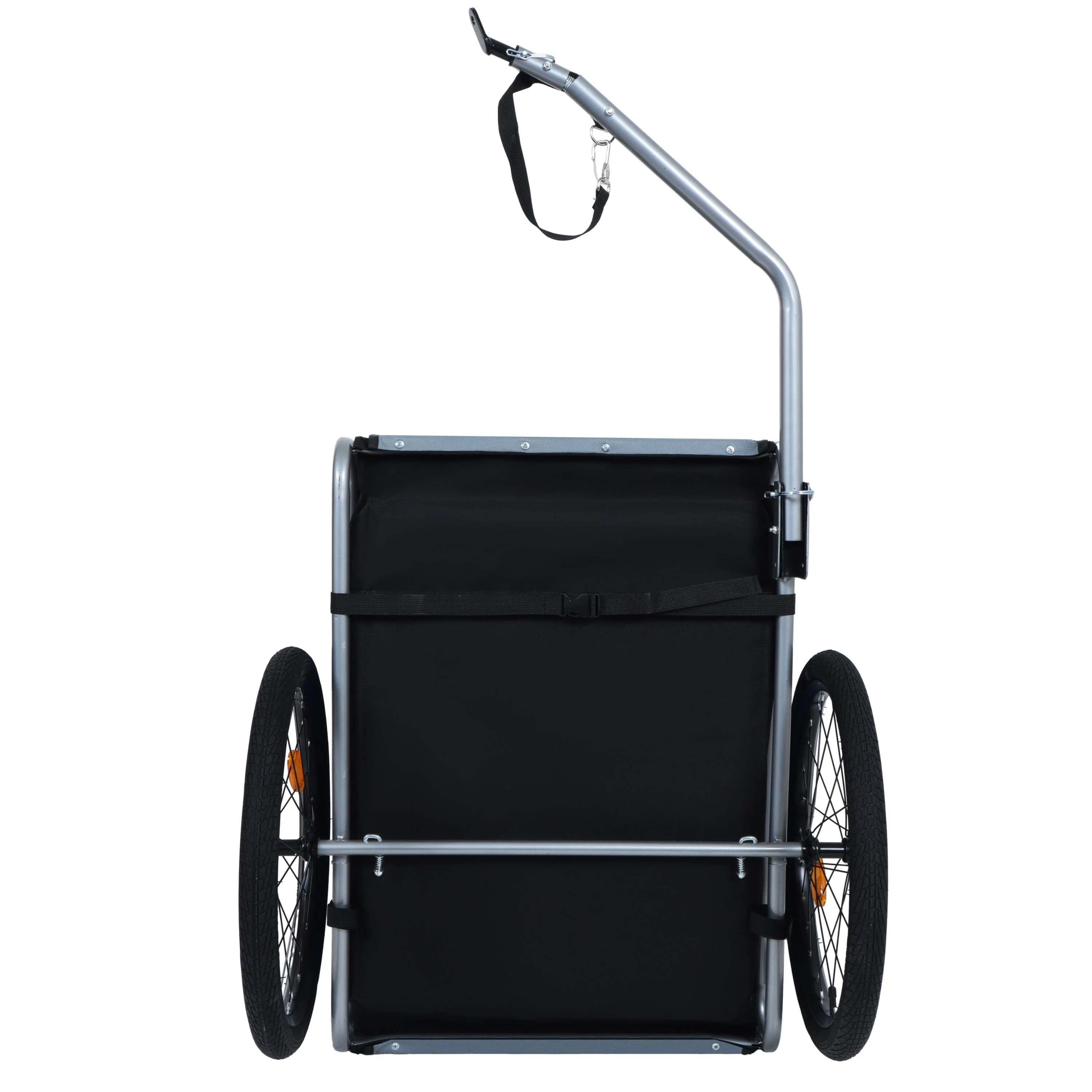 Large Folding Bike Trailer for Dogs – 66LB Capacity All-Terrain Pet Carrier - Image 9