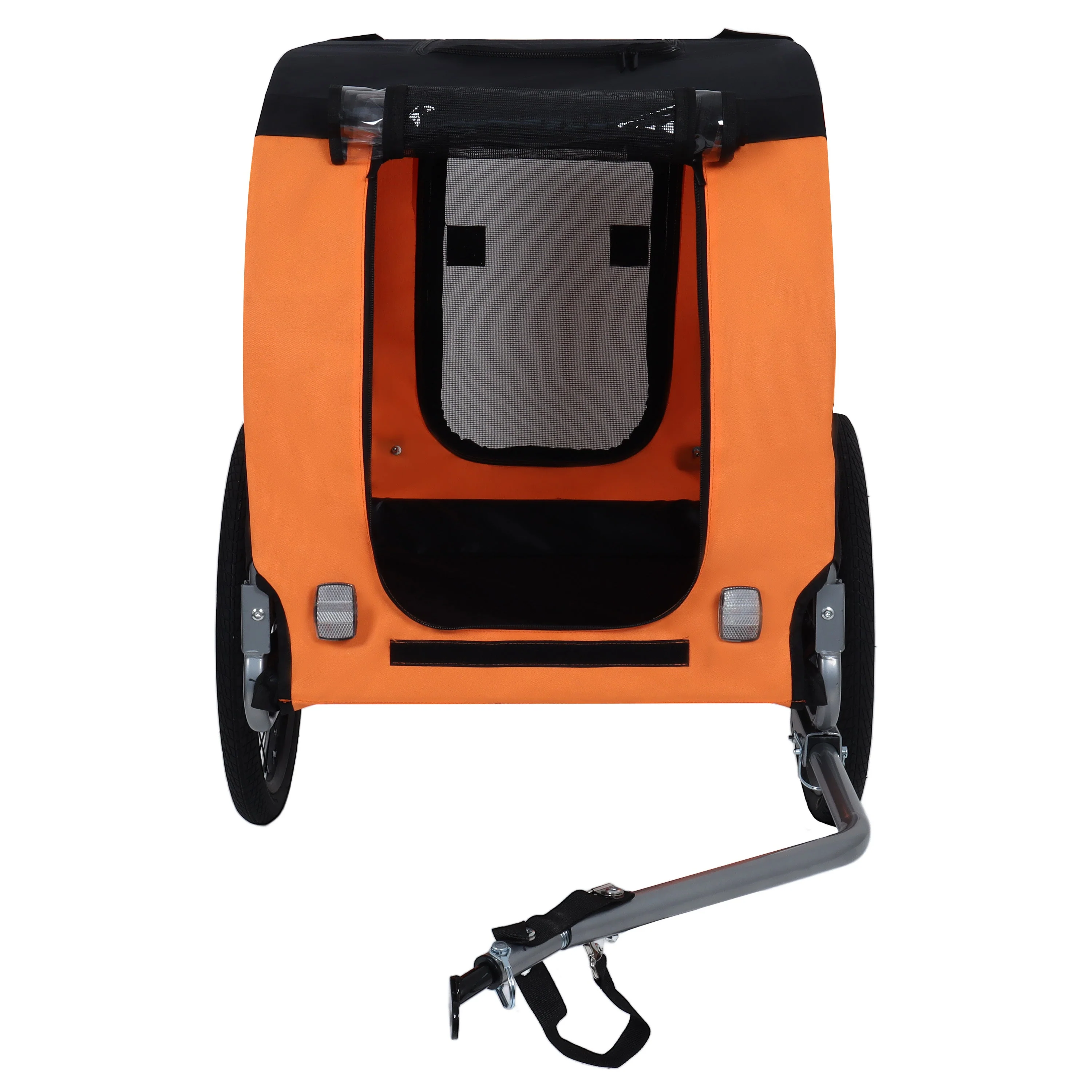 Large Folding Bike Trailer for Dogs – 66LB Capacity All-Terrain Pet Carrier - Image 7